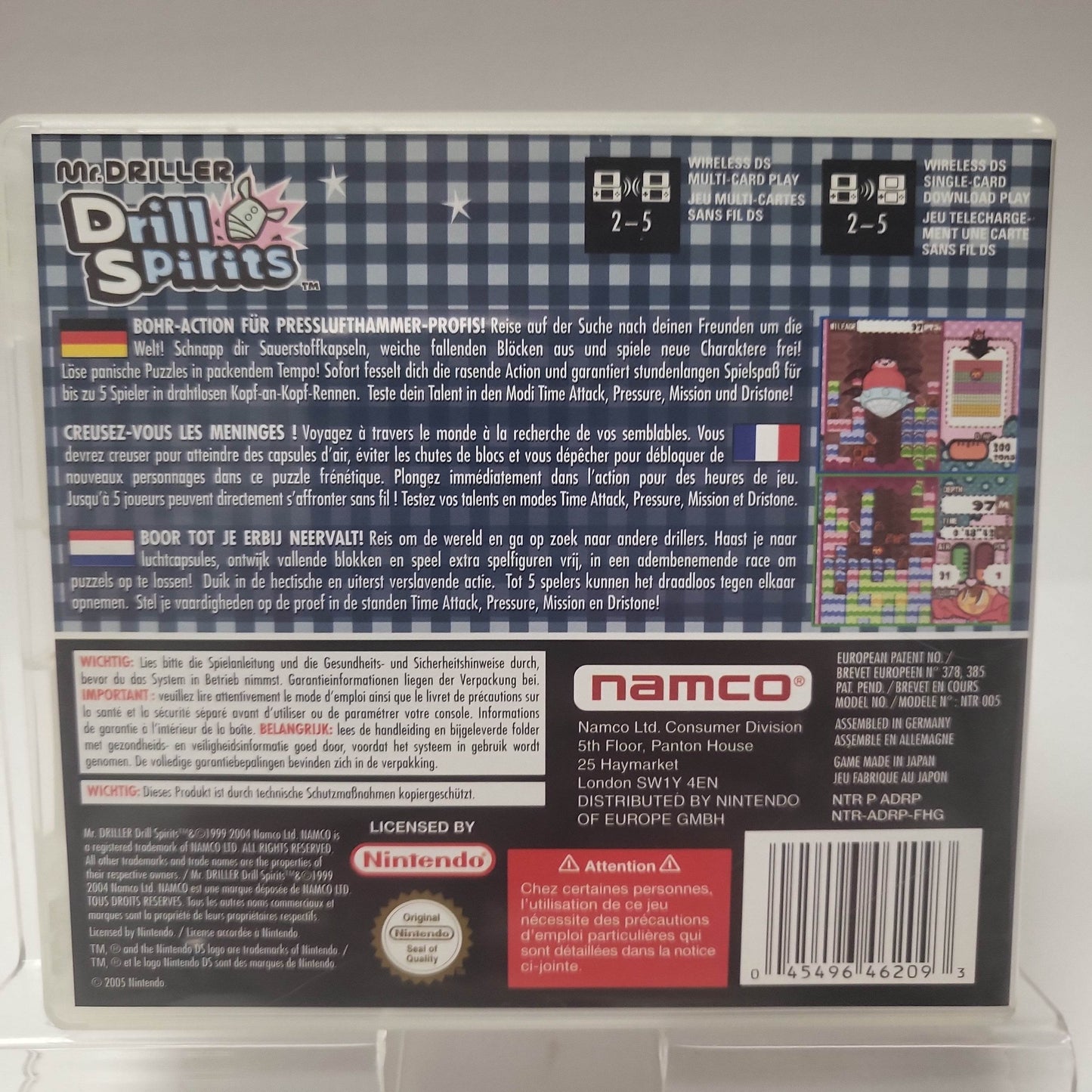 Mr Driller Drill Spirits Nintendo DS - Feniks Gameshop