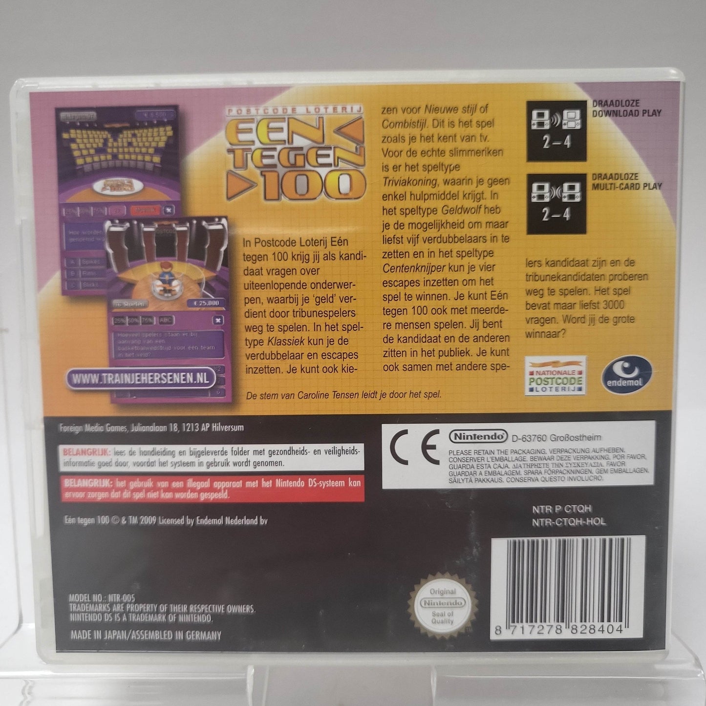 Een Tegen 100 Nintendo DS - Feniks Gameshop