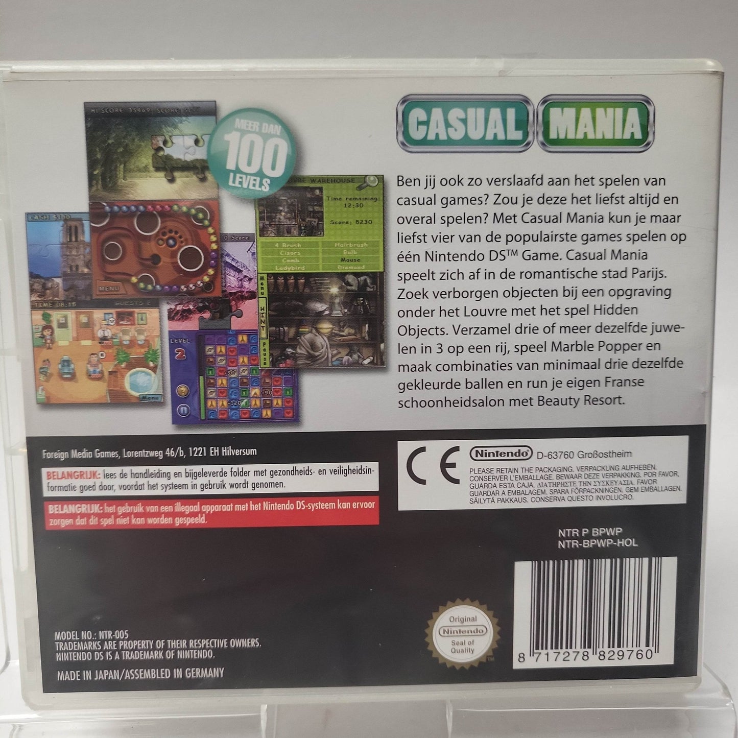 Casual Mania Nintendo DS - Feniks Gameshop