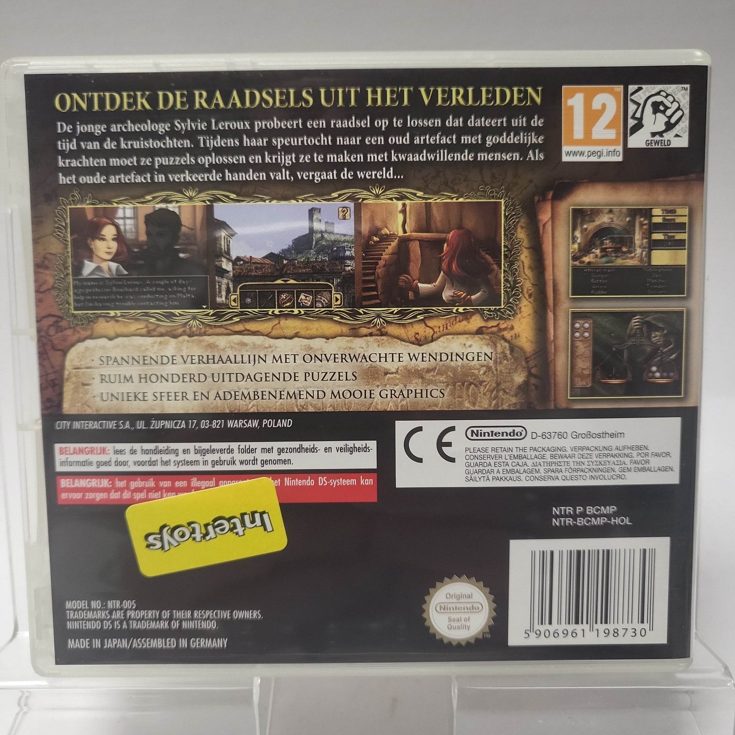Chronicles of Mystery de Vloek van de Oude Tempel DS - Feniks Gameshop