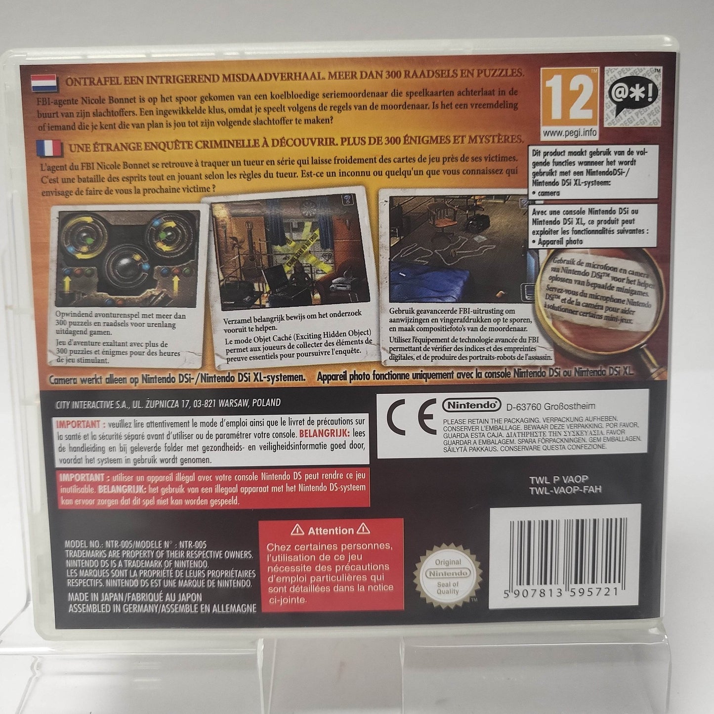 Crime Lab Body of Evidence Nintendo DS - Feniks Gameshop