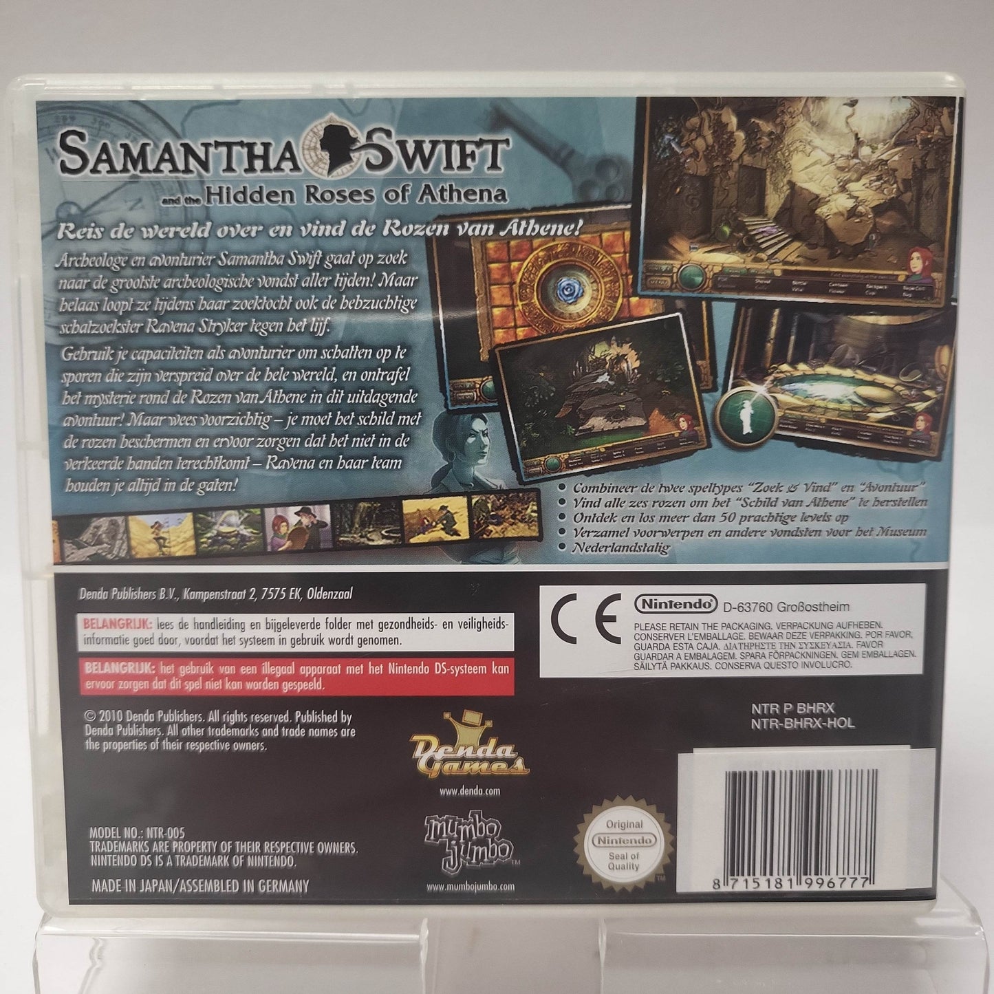 Samantha Swift and the Hidden Roses of Athena Nintendo DS - Feniks Gameshop
