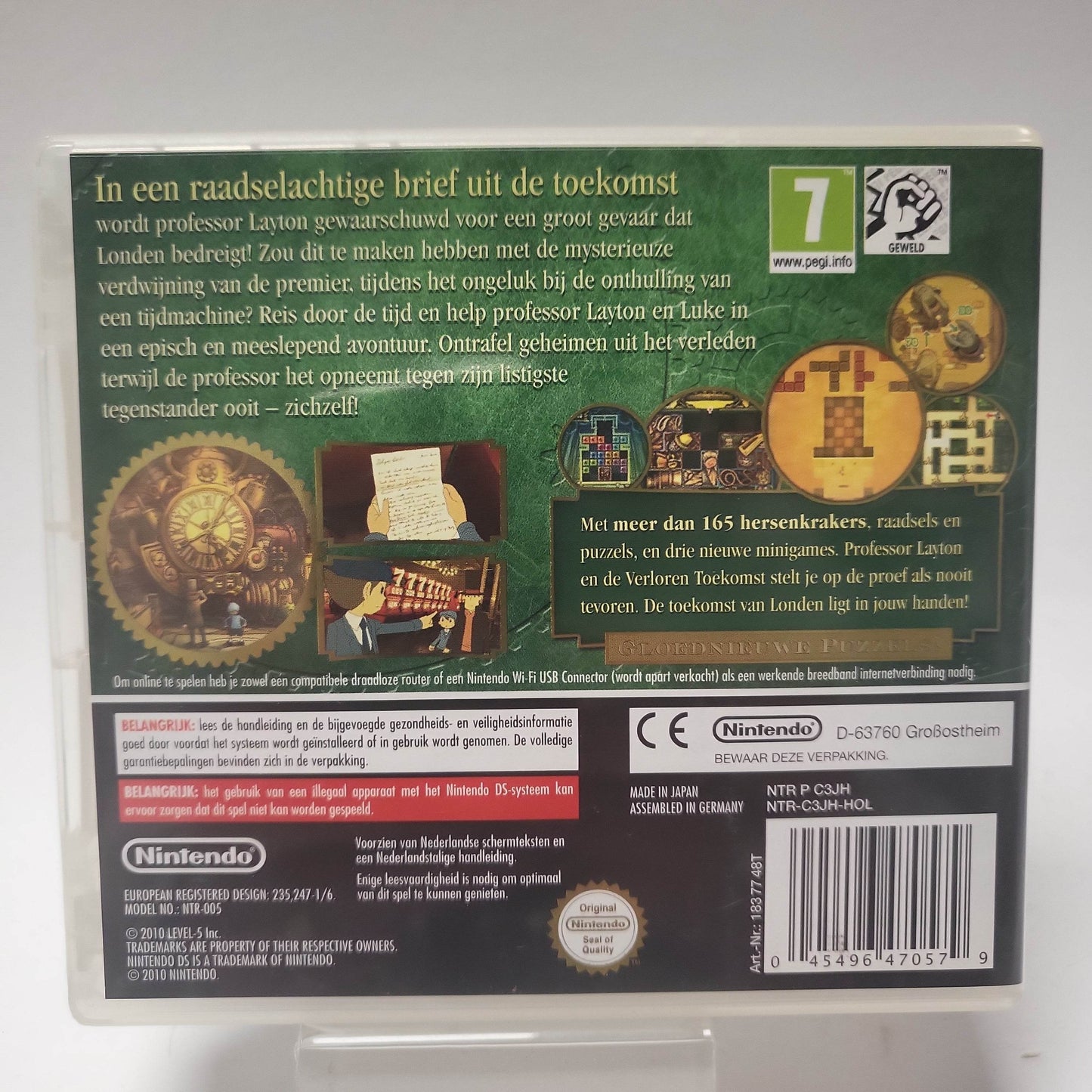 Professor Layton en de Verloren Toekomst (No Book) Nintendo DS - Feniks Gameshop