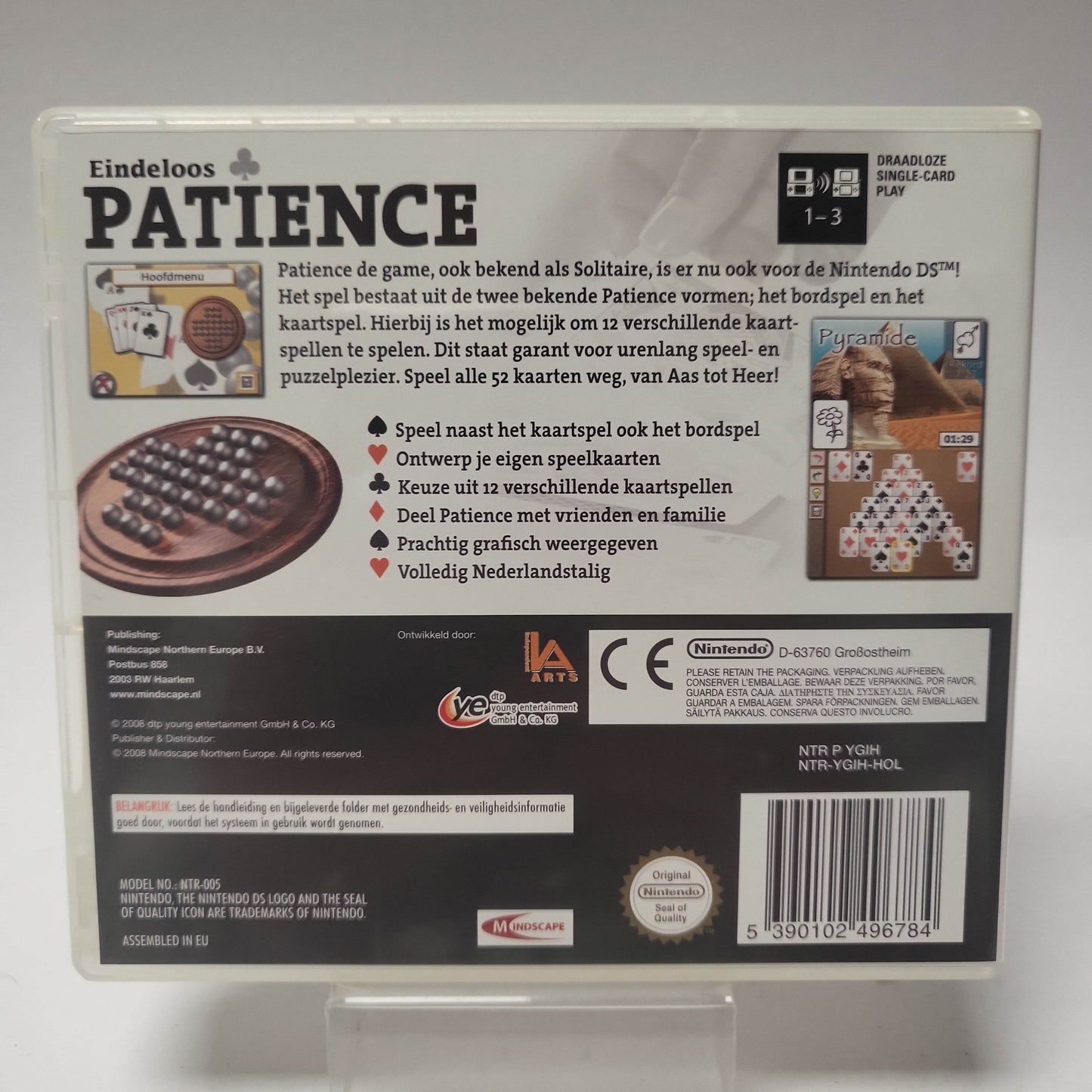Eindeloos Patience (No Book) Nintendo DS - Feniks Gameshop