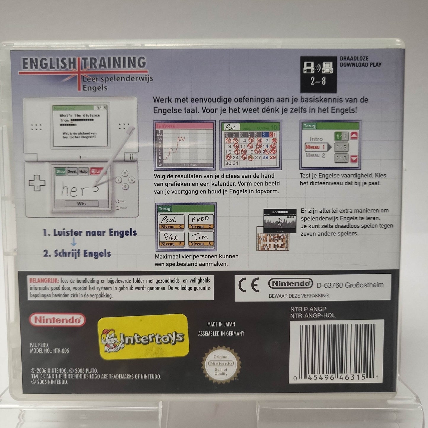 English Training: Leer Spelenderwijs Engels Nintendo DS - Feniks Gameshop