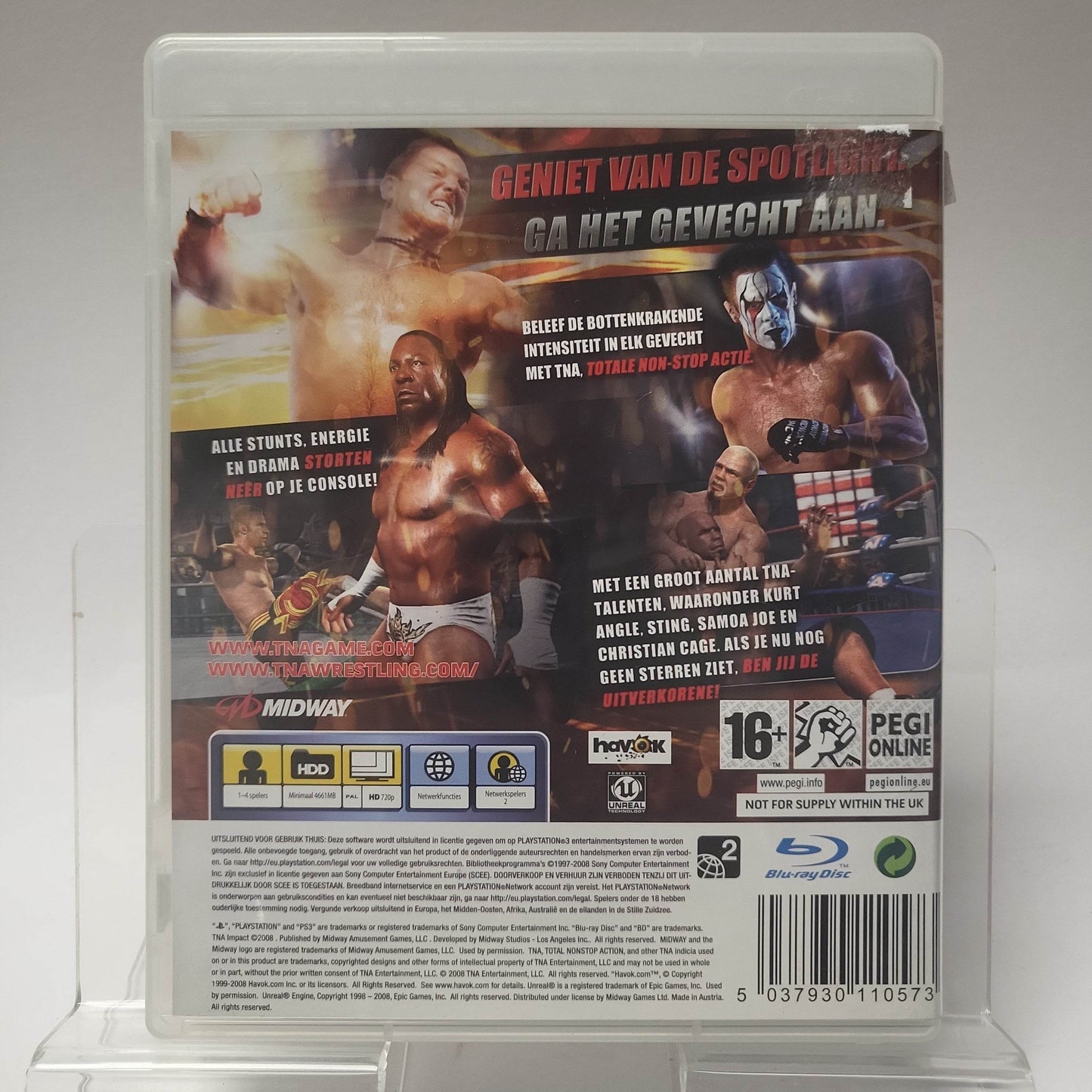 TNA Impact! Total Nonstop Action Wrestling Playstation 3 - Feniks Gameshop