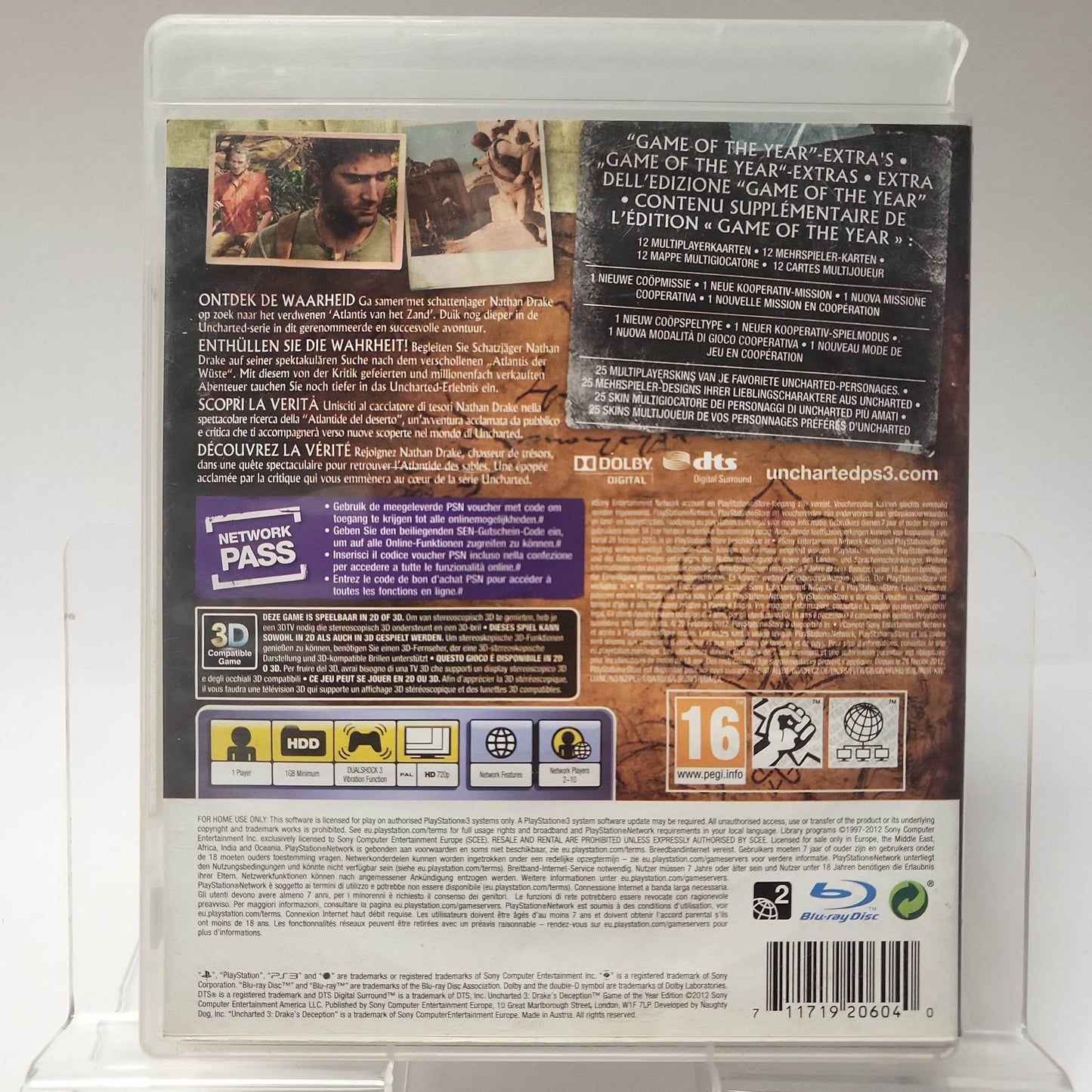 Uncharted 3: Drake's Deception GOTY Playstation 3 - Feniks Gameshop