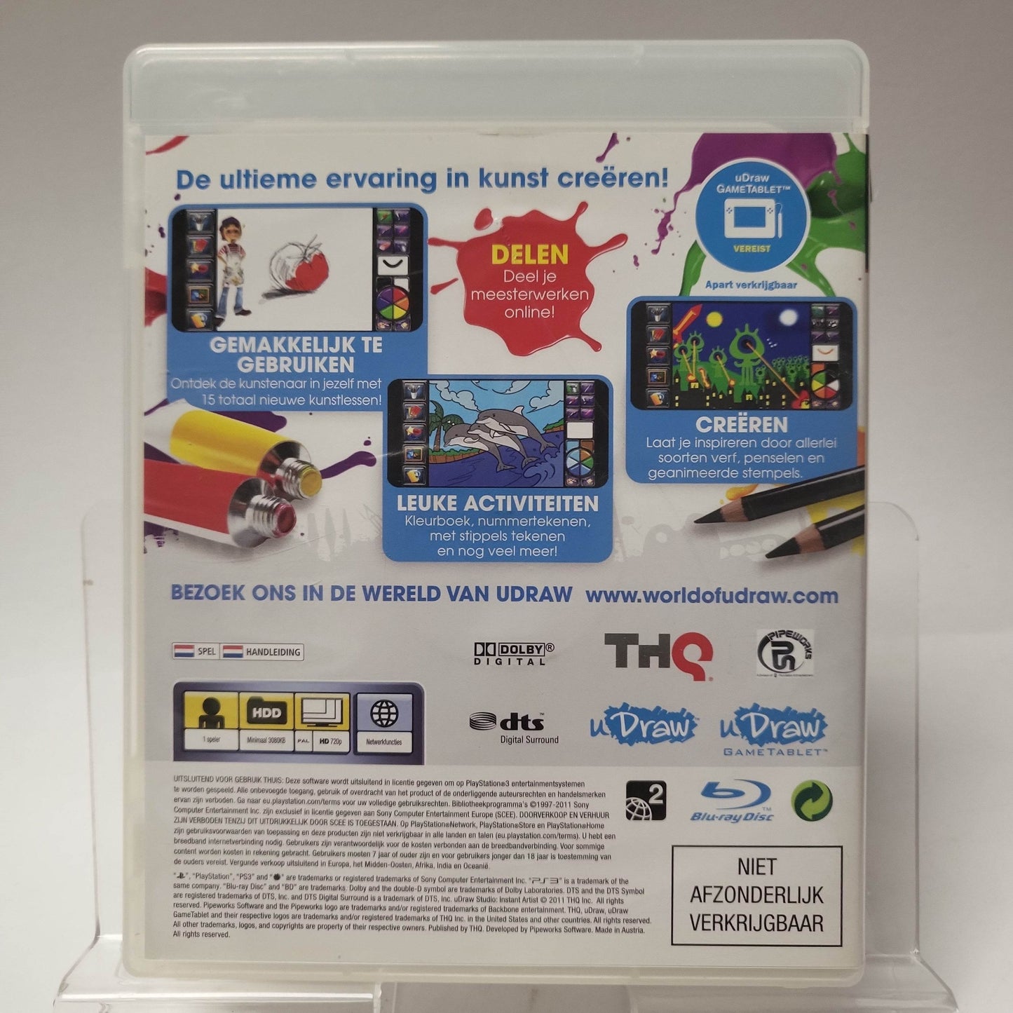 Udraw Studio Instant Artist Playstation 3 - Feniks Gameshop