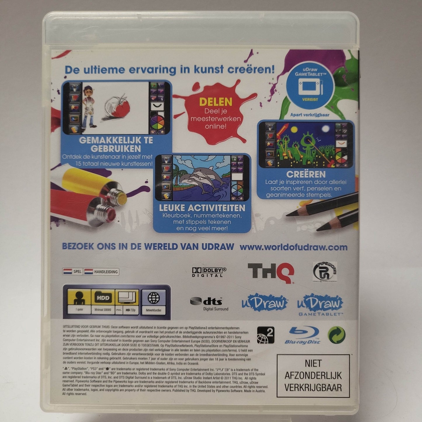 Udraw Studio Instant Artist (No Book) PlayStation 3 - Feniks Gameshop