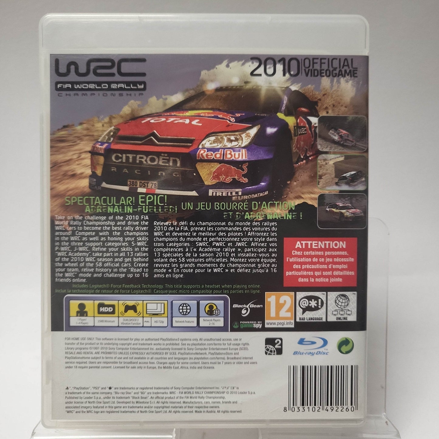 WRC Fia World Rally Championship Playstation 3 - Feniks Gameshop
