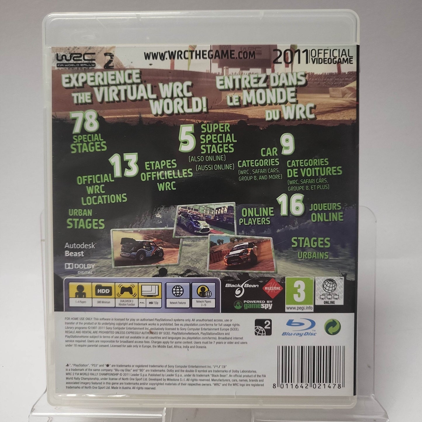 WRC 2 FIA World Rally Championship PS3 - Feniks Gameshop