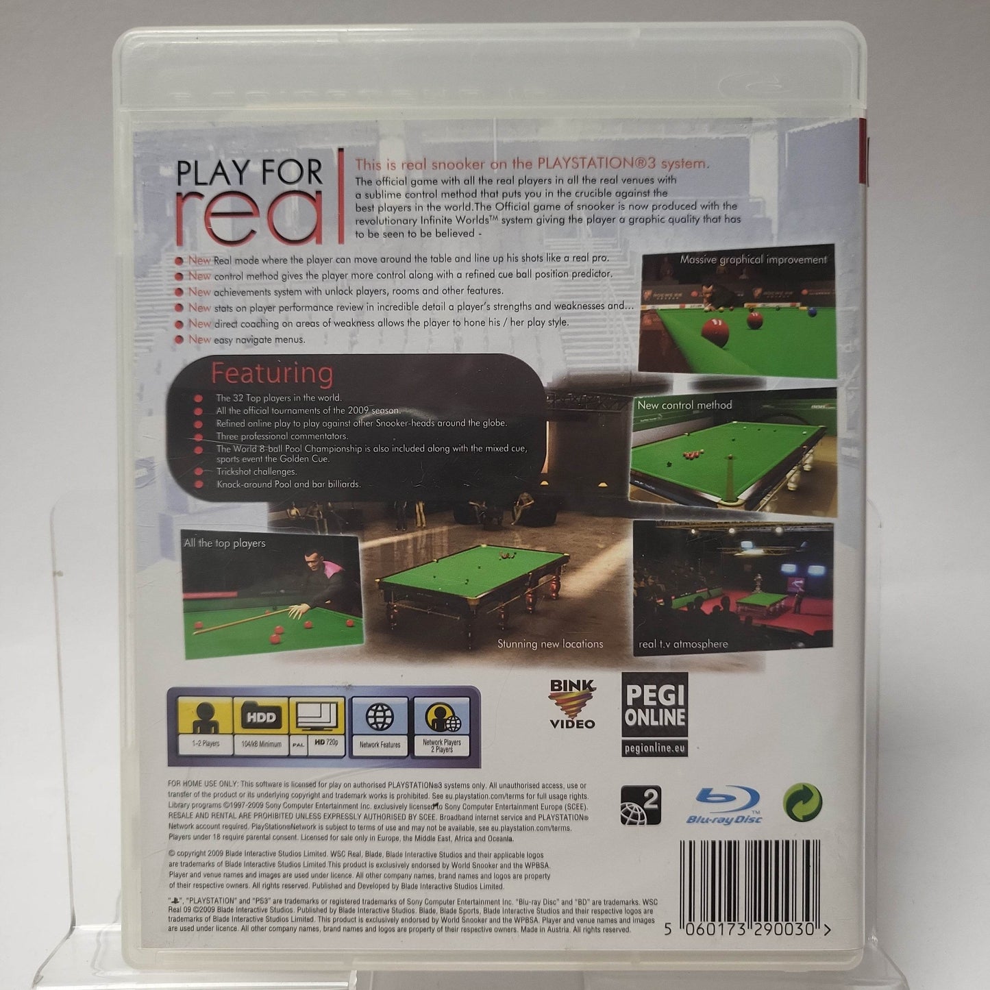 World Snooker Championship Real 09 Playstation 3 - Feniks Gameshop