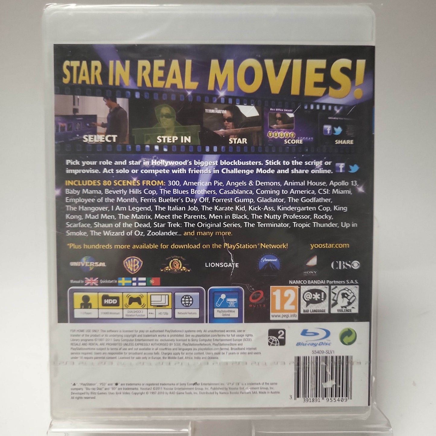 Yoostar 2 in the Movies geseald Playstation 3 - Feniks Gameshop