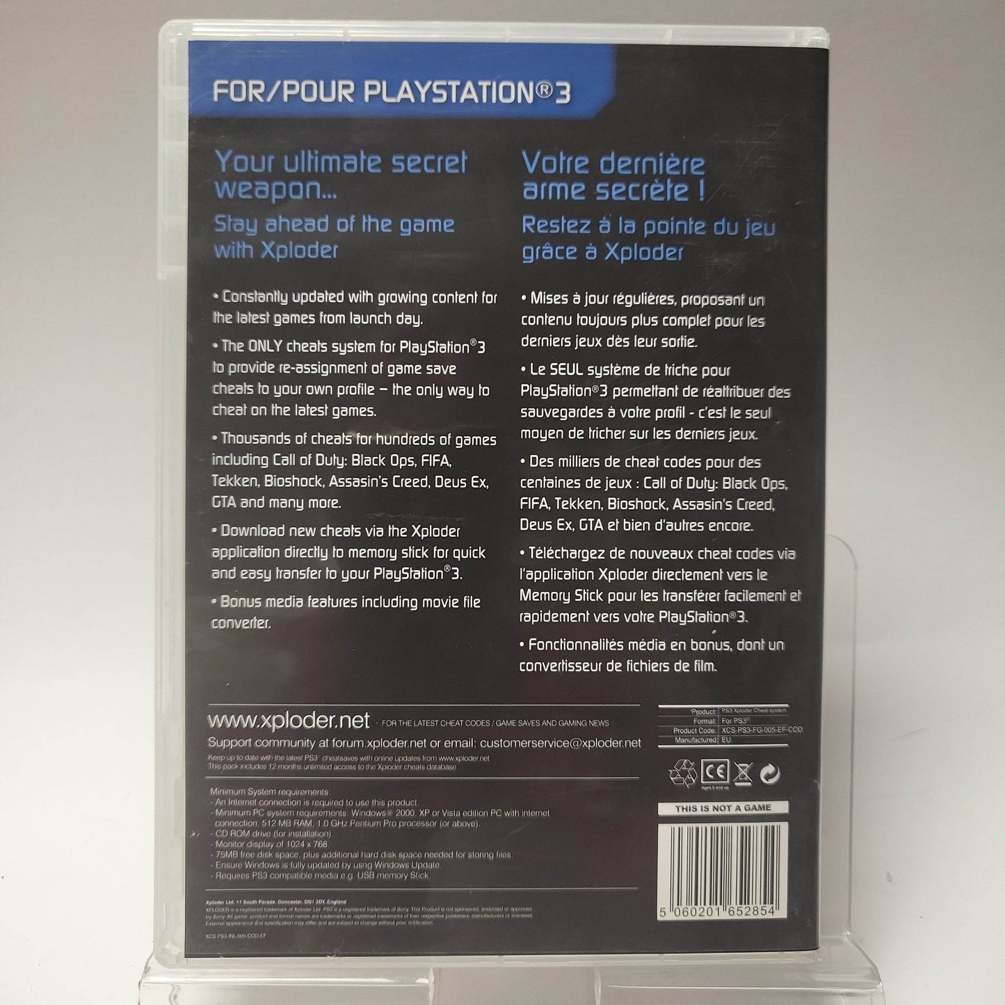 Xploder Cheat System Call of Duty Ghosts Playstation 3 - Feniks Gameshop