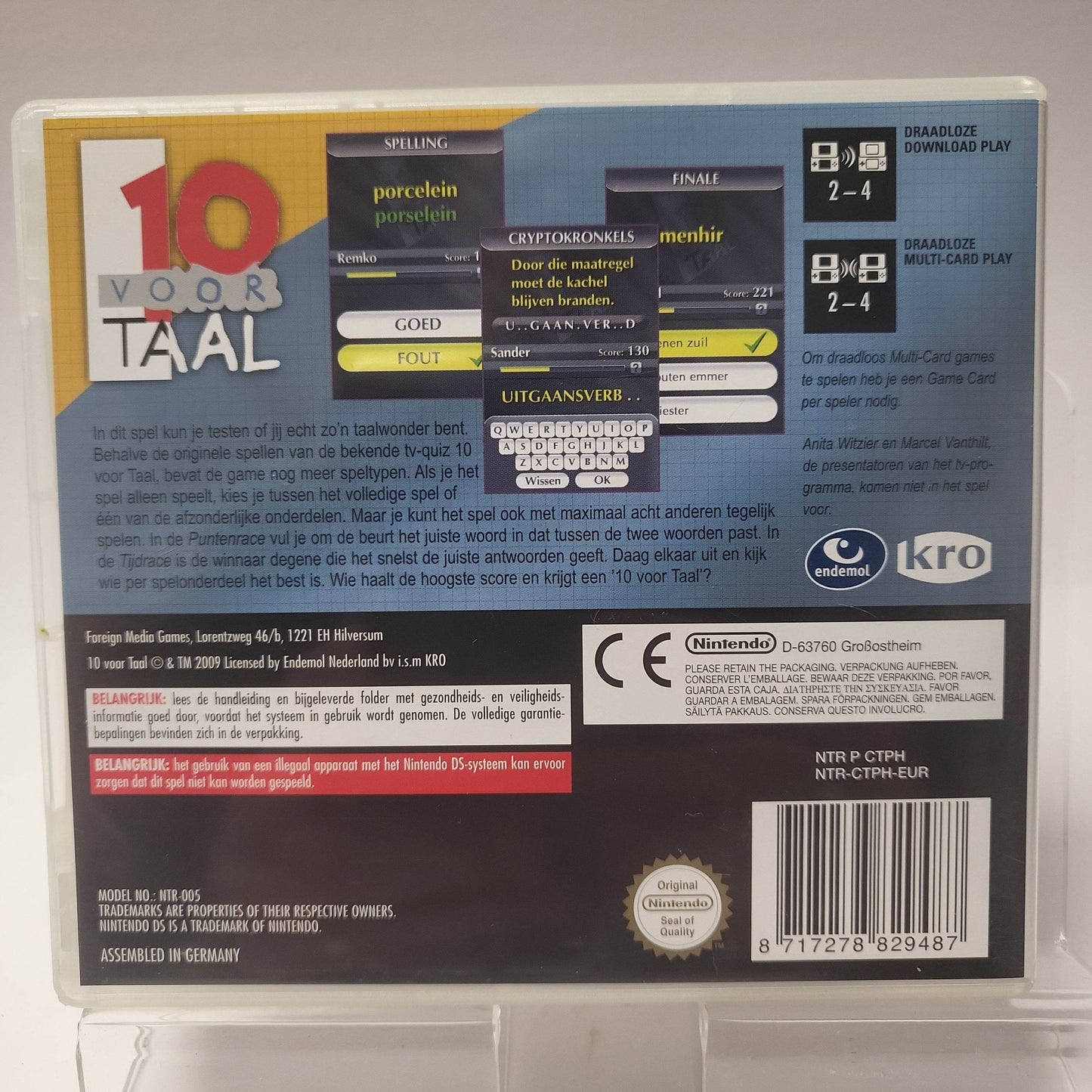 10 voor Taal Nintendo DS - Feniks Gameshop