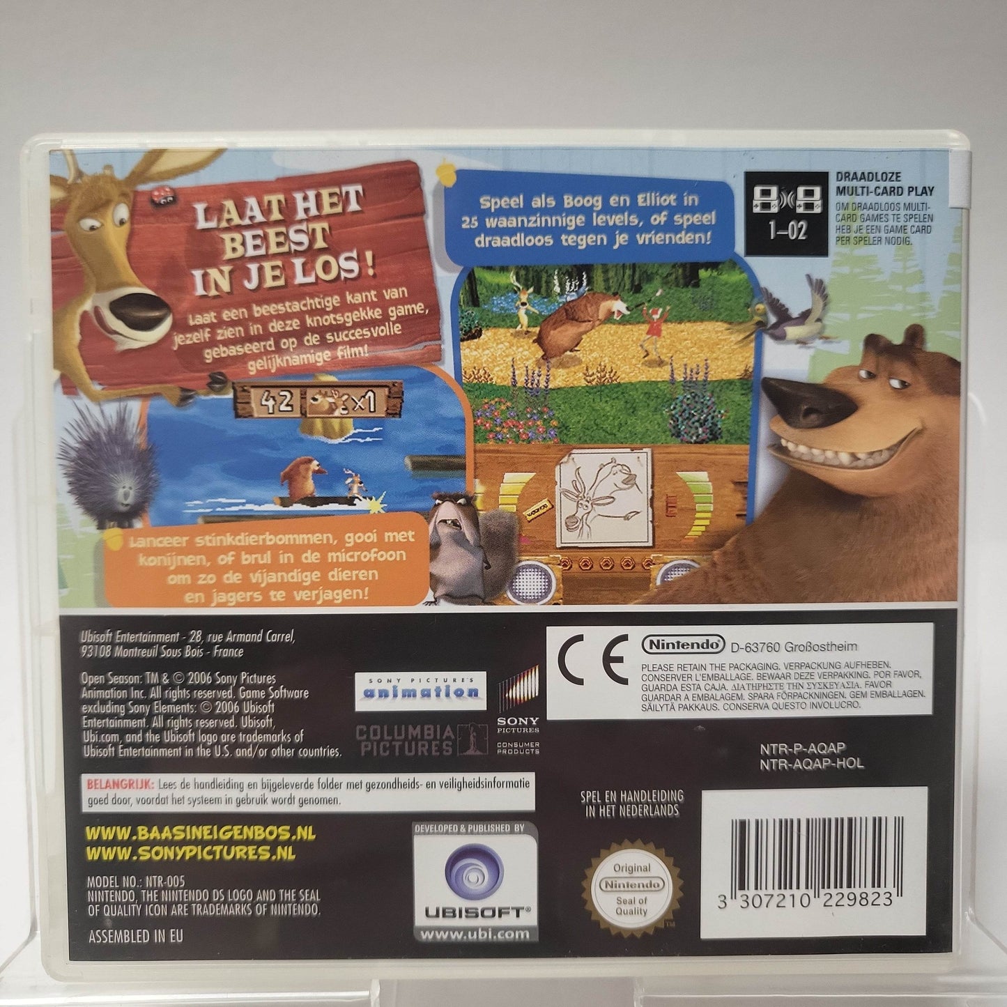 Baas in Eigen Bos Open Season Nintendo DS - Feniks Gameshop