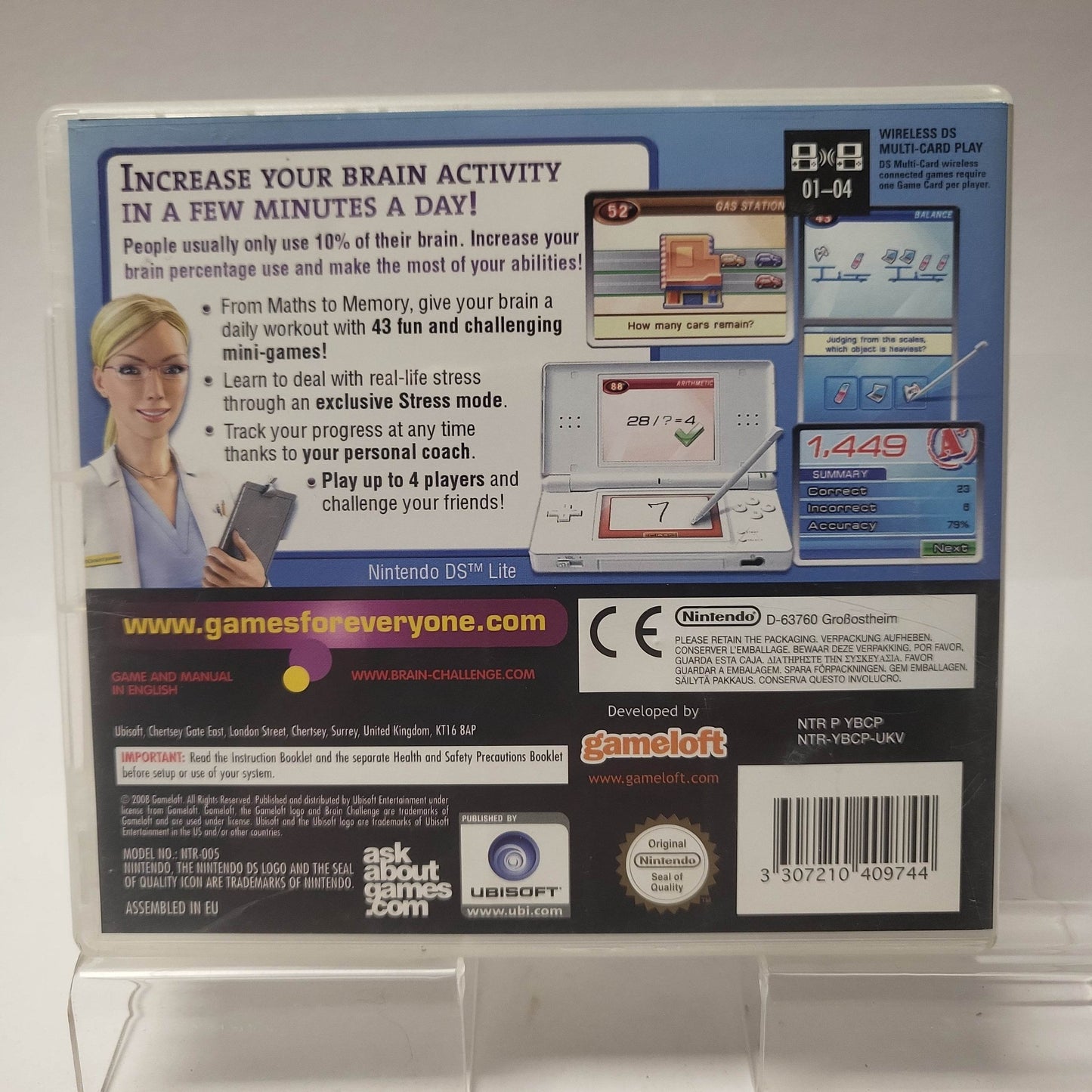 Brain Challenge Nintendo DS - Feniks Gameshop