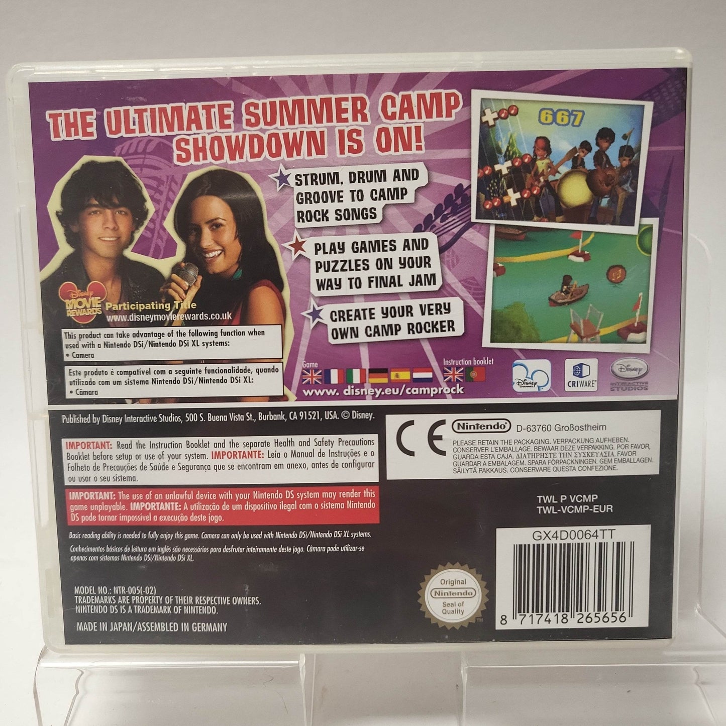 Disney Camp Rock the Final Jam Nintendo DS - Feniks Gameshop