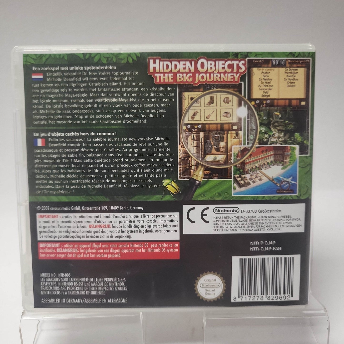 Hidden Objects the Big Journey Nintendo DS - Feniks Gameshop