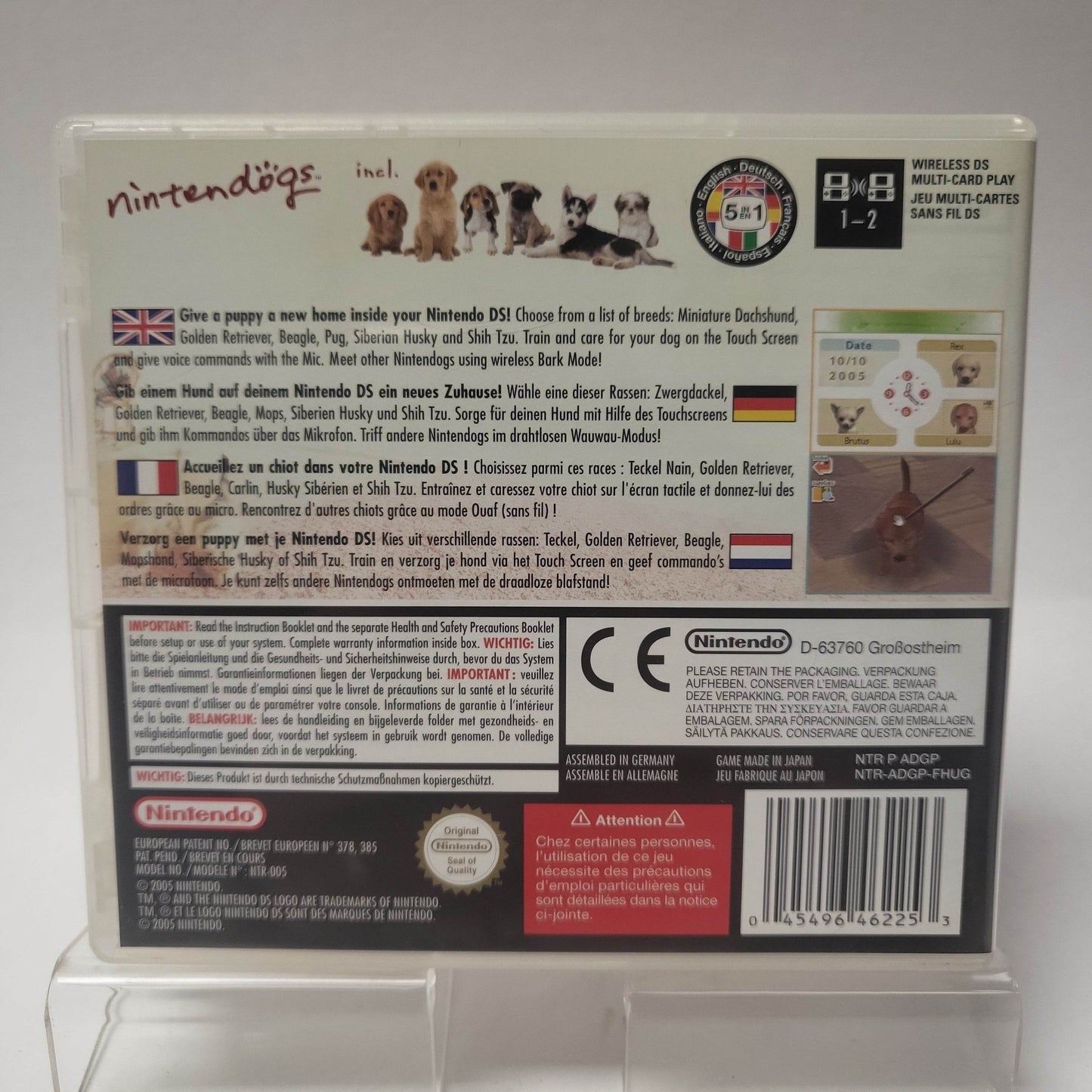 Nintendogs Dachshund & Friends (No Book) Nintendo DS - Feniks Gameshop