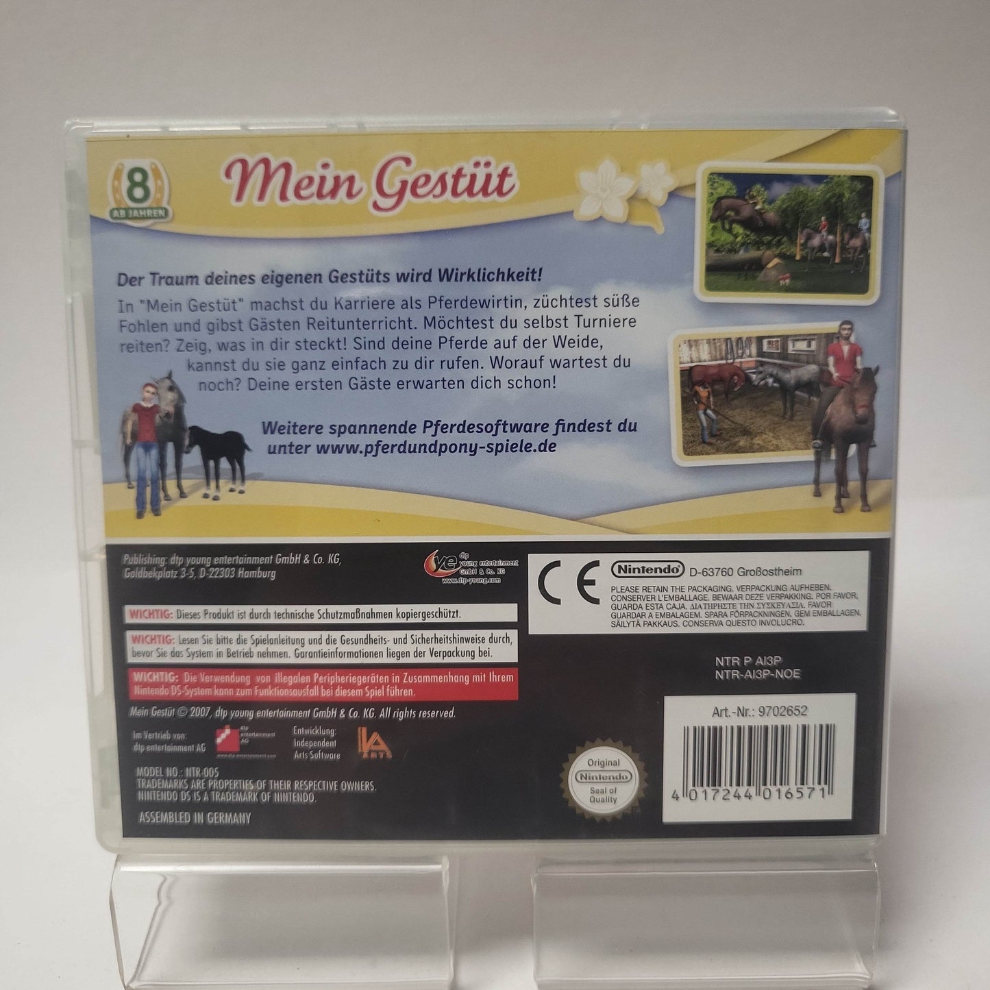 Pferd & Pony Mein Gestut Nintendo DS - Feniks Gameshop