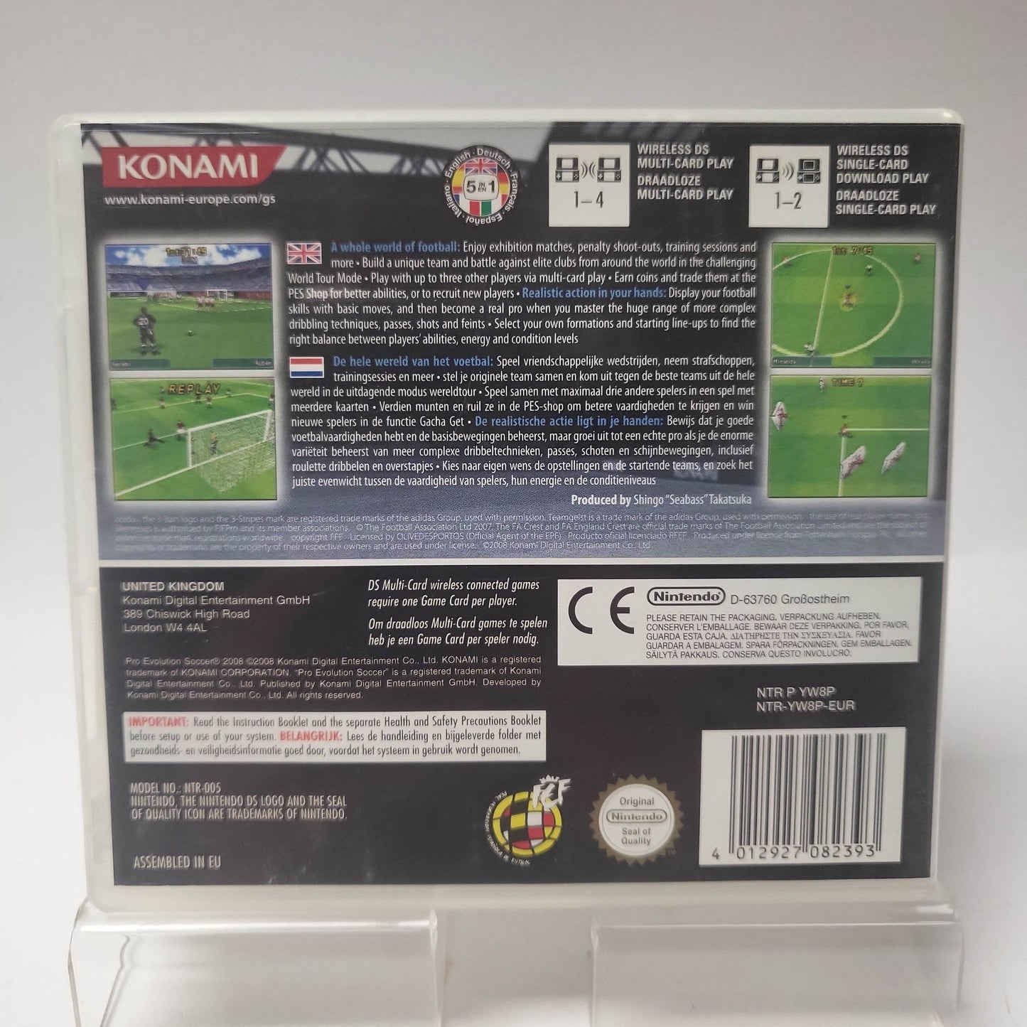 Pro Evolution Soccer 2008 Nintendo DS - Feniks Gameshop