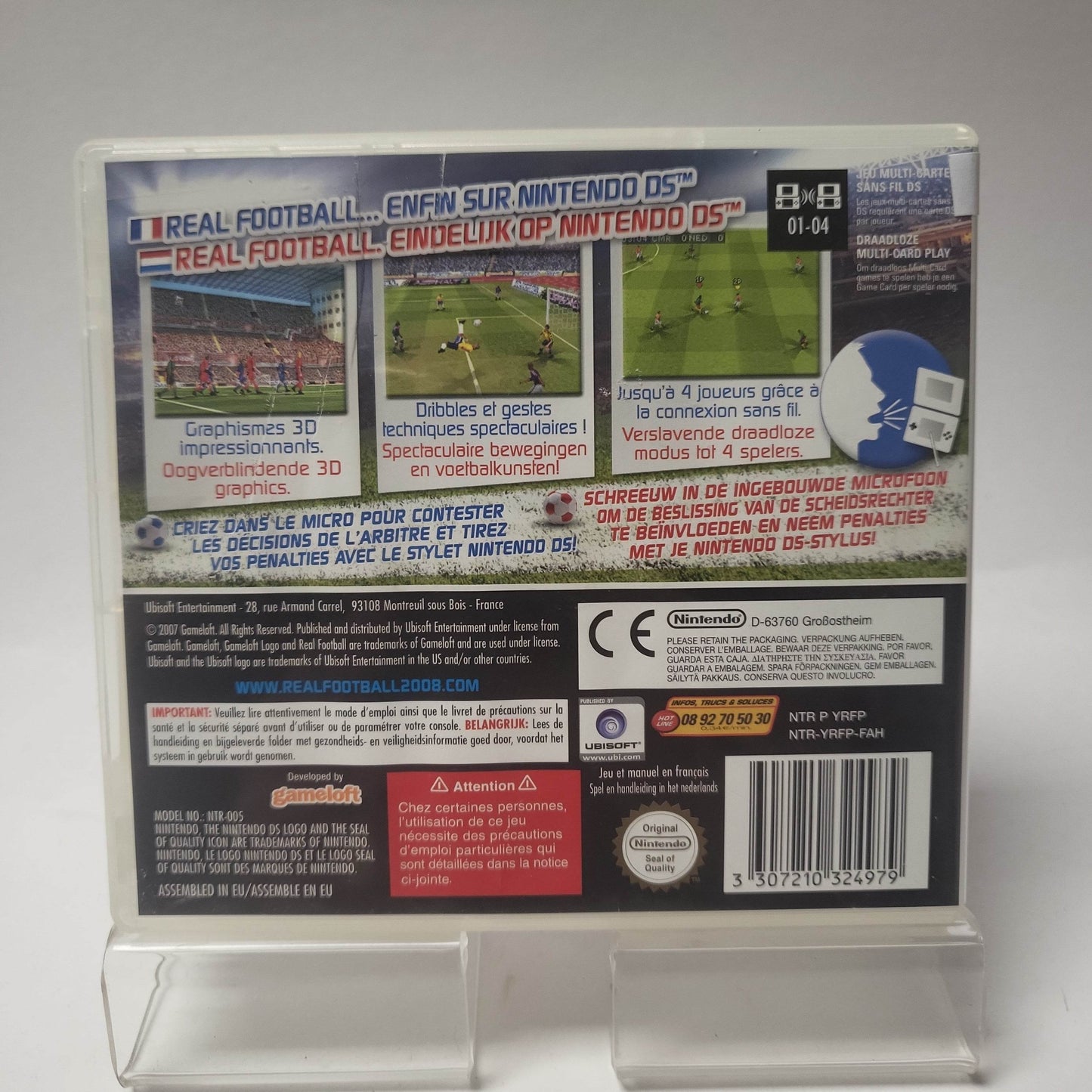 Real Football 2008 (No Book) Nintendo DS - Feniks Gameshop