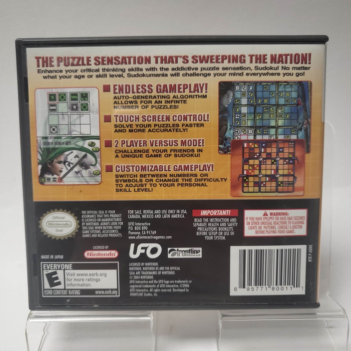 Sudoku Mania American Edition Nintendo DS - Feniks Gameshop