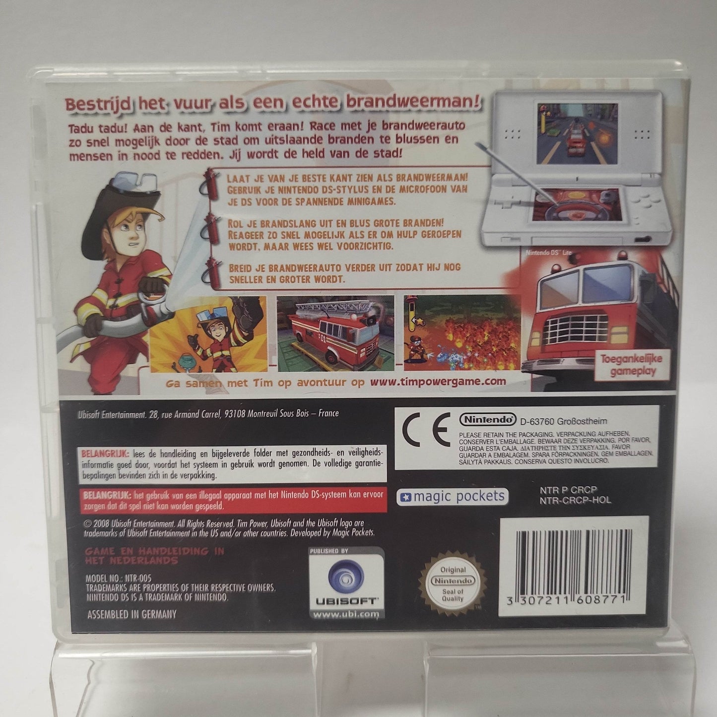 Tim Power Brandweerman Nintendo DS - Feniks Gameshop