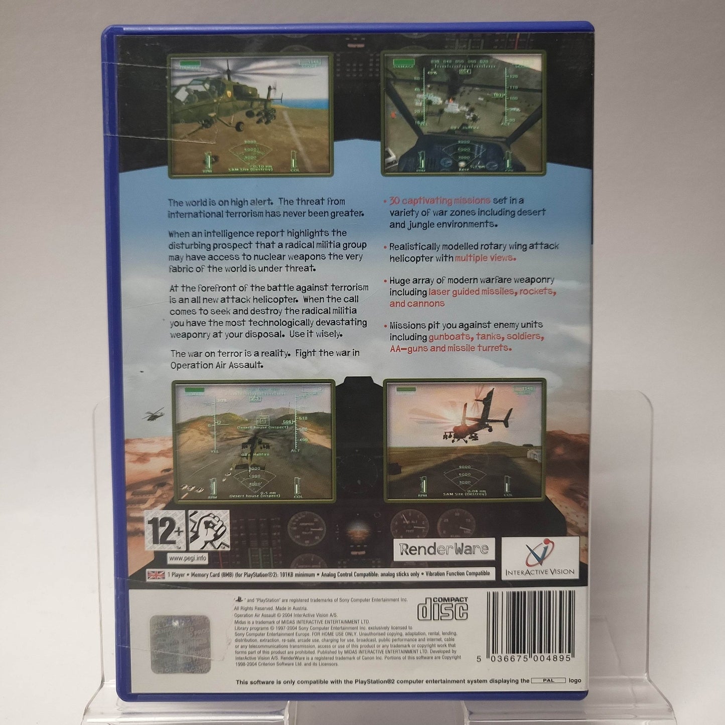 Operation Air Assault Playstation 2 - Feniks Gameshop