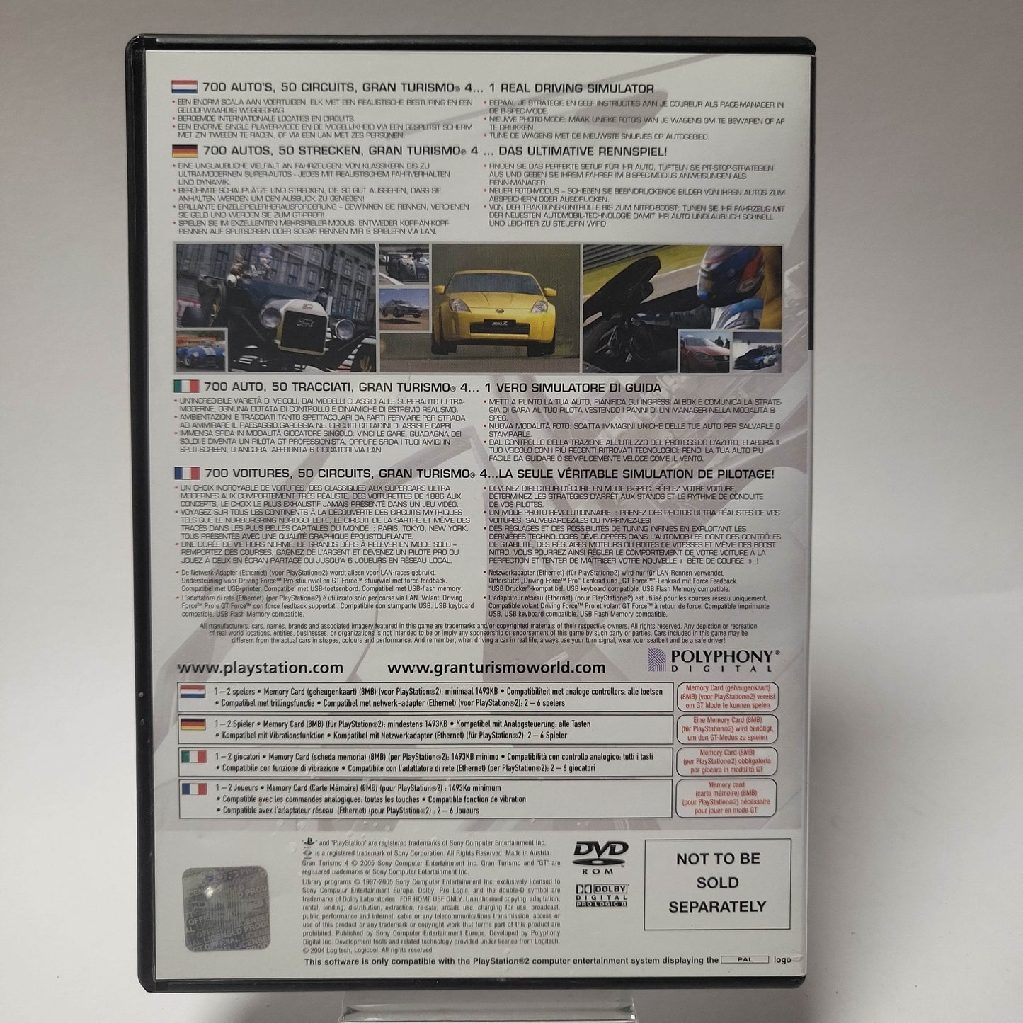 Gran Turismo 4 (No Book) PlayStation 2 - Feniks Gameshop