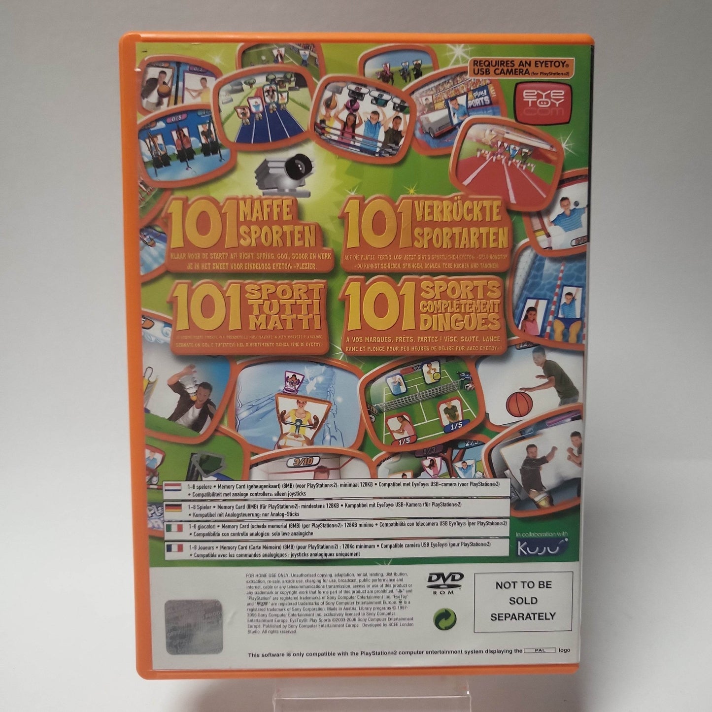 EyeToy Play Sports (No Book) PlayStation 2 - Feniks Gameshop