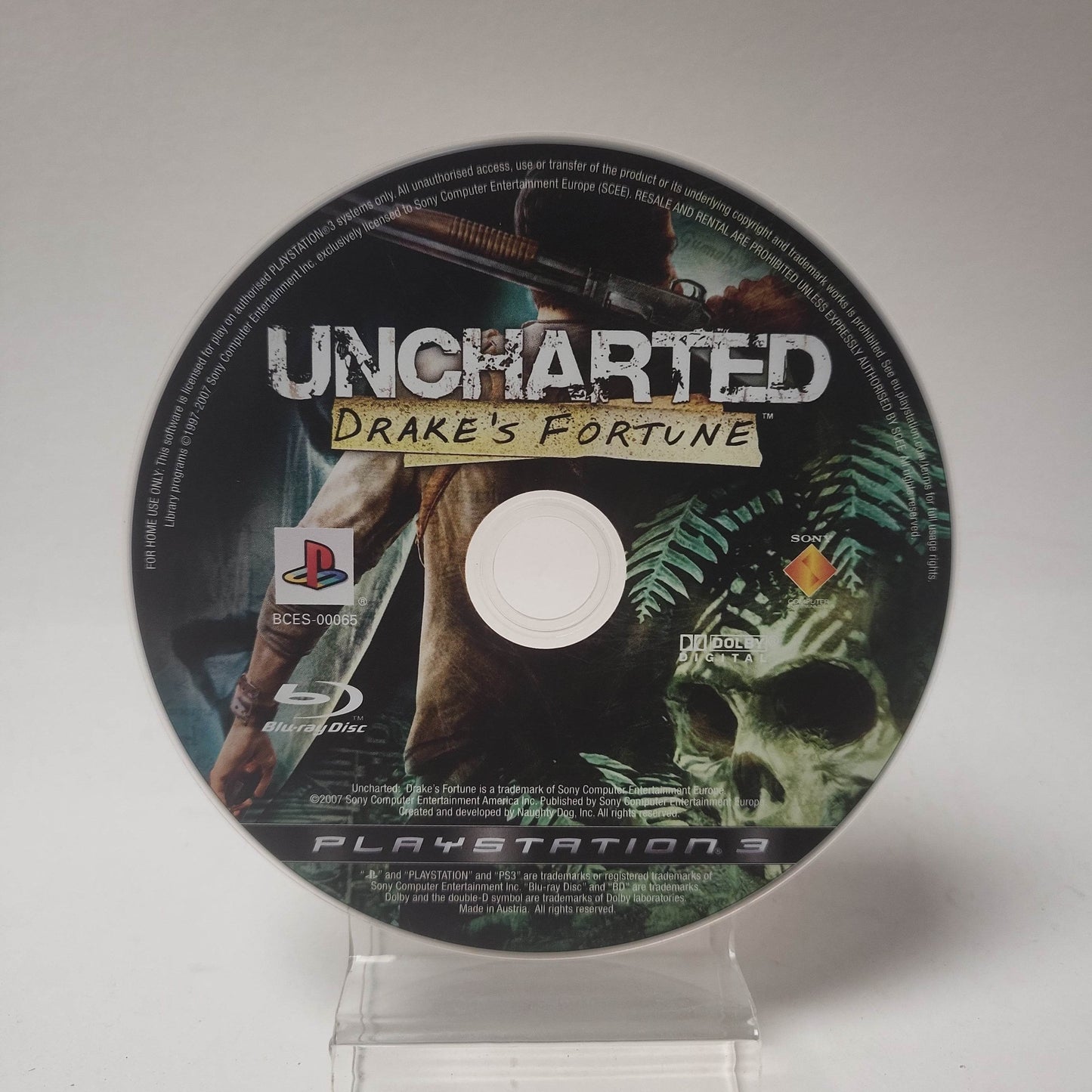 Uncharted Drake's Fortune (Disc Only) PlayStation 3 - Feniks Gameshop