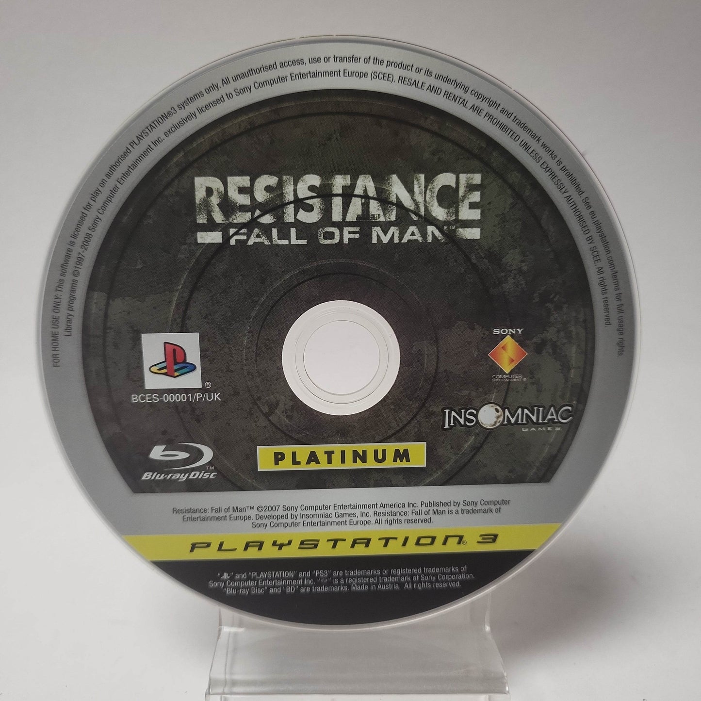 Résistance Fall of Man Platinum (Disc Only) PlayStation 3 - Feniks Gameshop