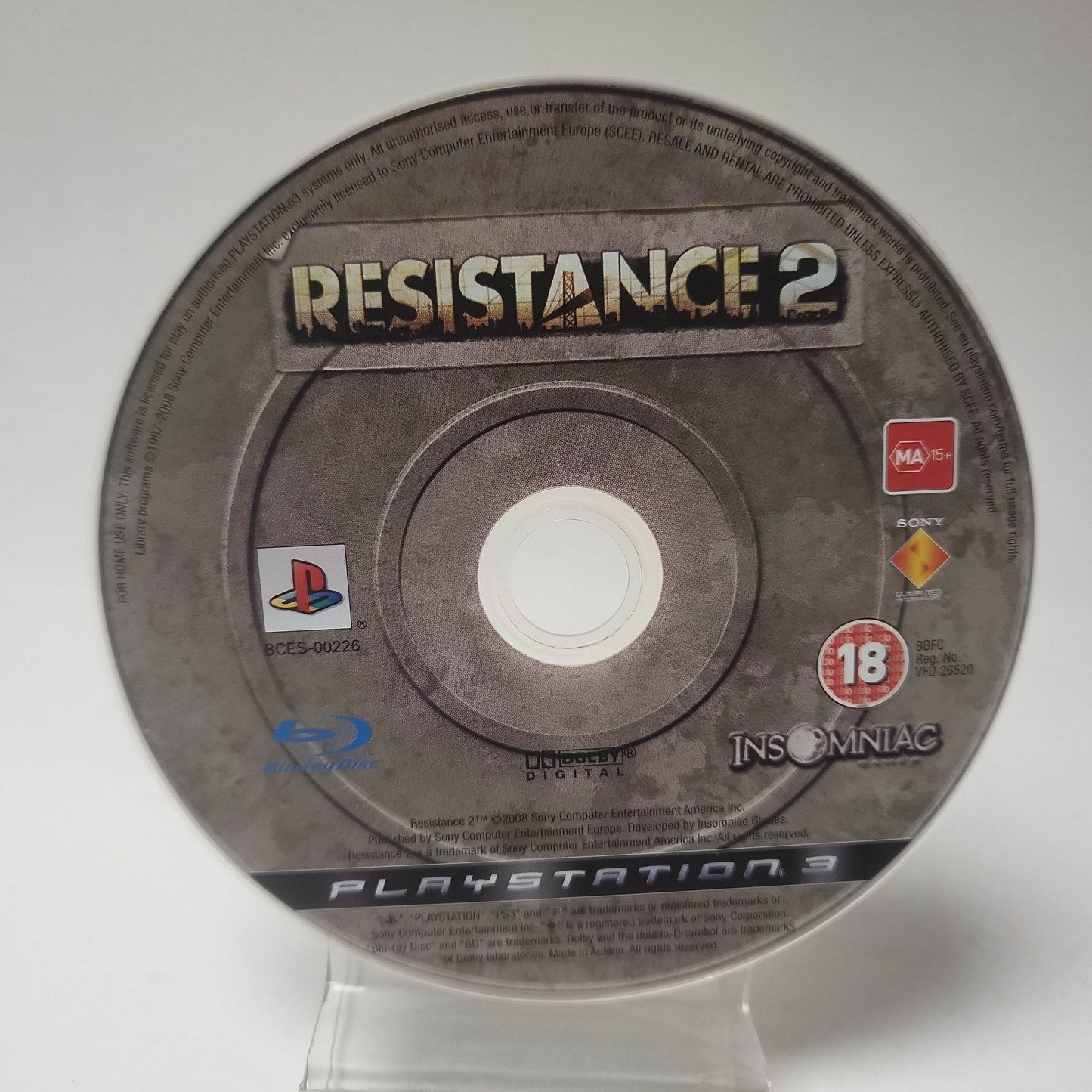 Résistance (Disc Only) PlayStation 3 - Feniks Gameshop