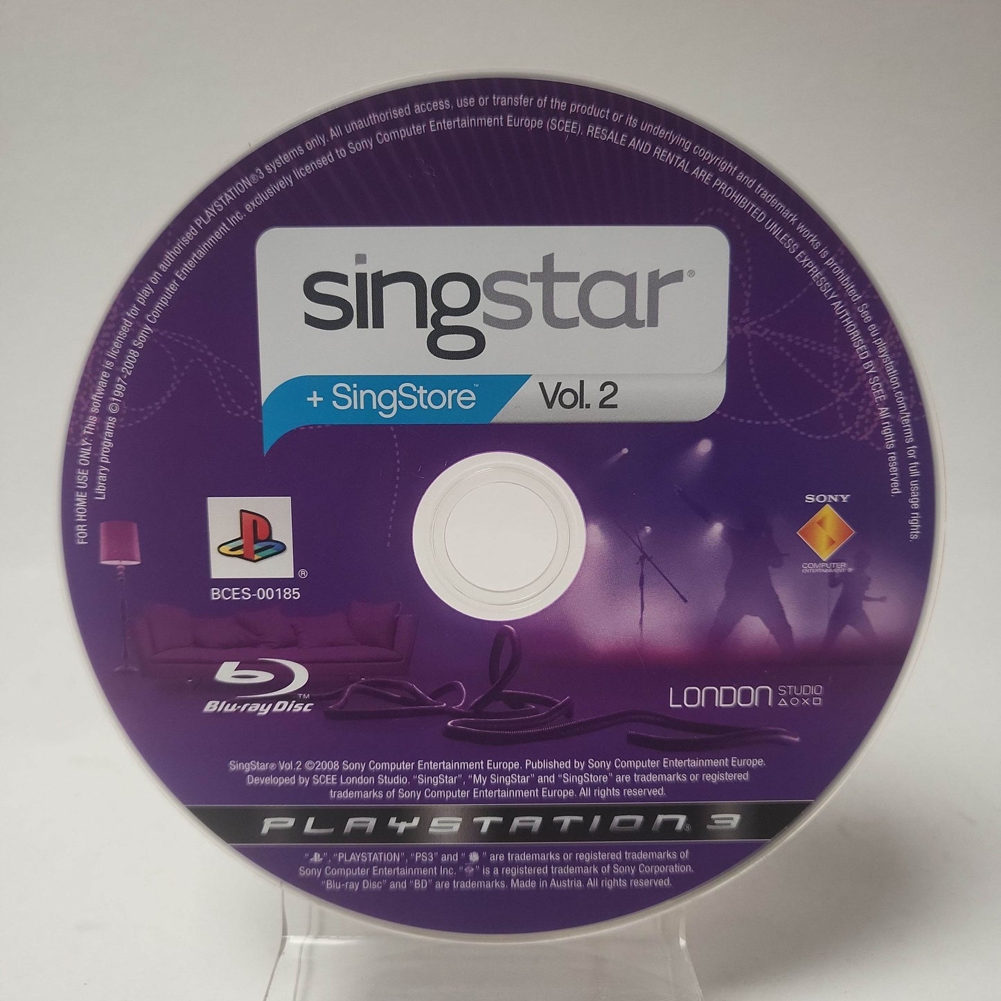 Singstar Volume 2 (Disc Only) PlayStation 3 - Feniks Gameshop
