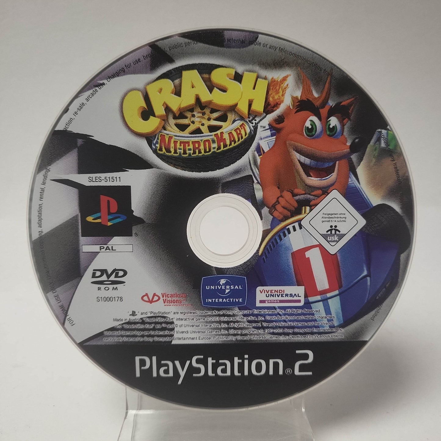 Crash Nitro Kart (Disc Only) PlayStation 2 - Feniks Gameshop