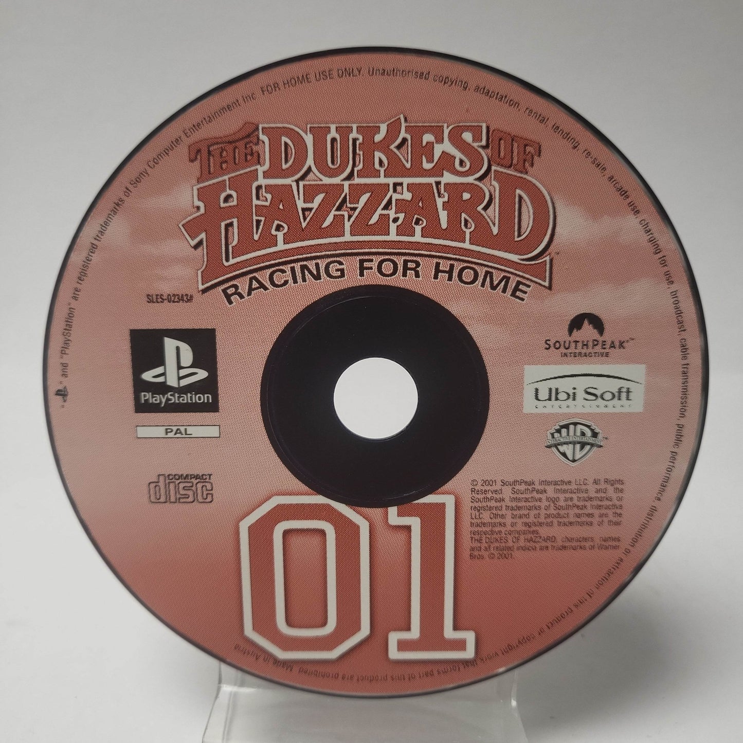 Dukes of Hazzard Racing for Home (Disc Only) PlayStation 1 - Feniks Gameshop