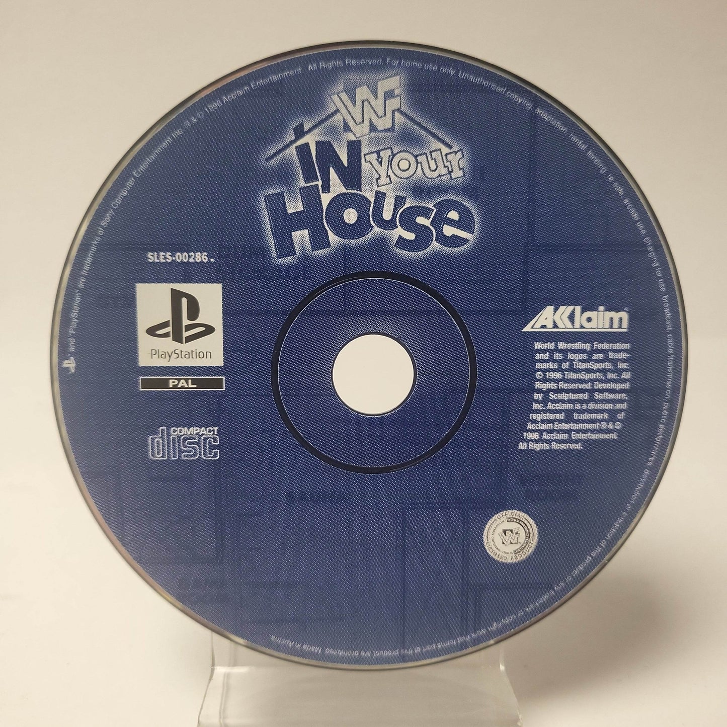 WWF in Your House (Disc Only) PlayStation 1 - Feniks Gameshop
