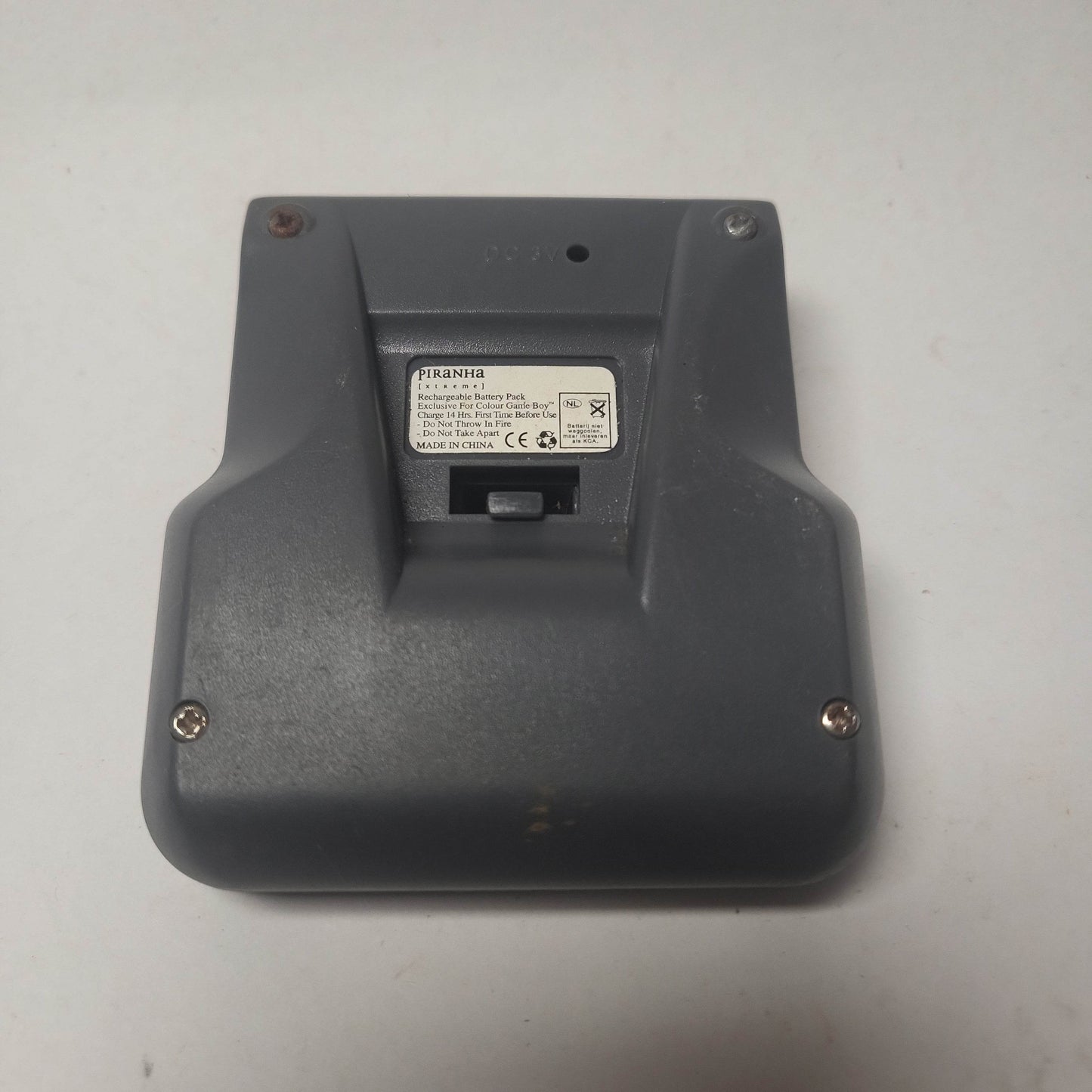 Piranha Battery Pack Grijs Game Boy Color - Feniks Gameshop