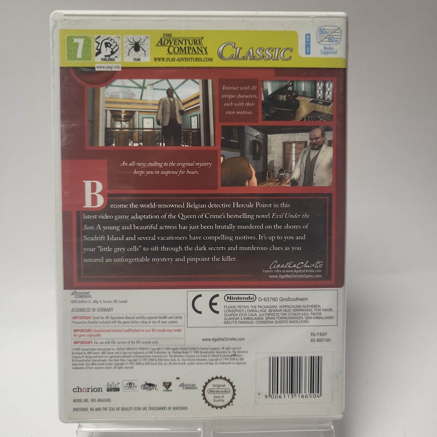Agathe Christie: Evil Under the Sun Nintendo Wii - Feniks Gameshop