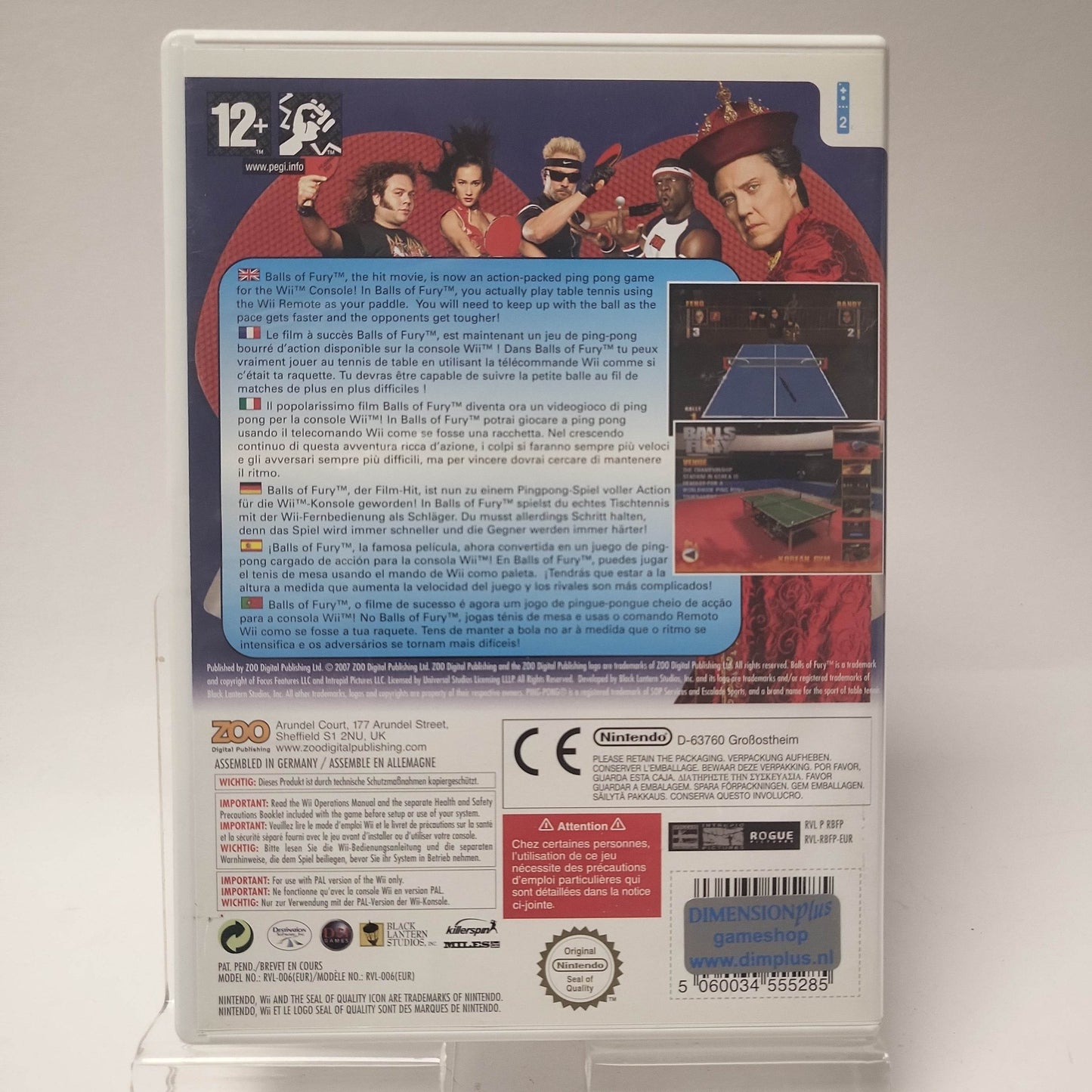 Balls of Fury Nintendo Wii - Feniks Gameshop