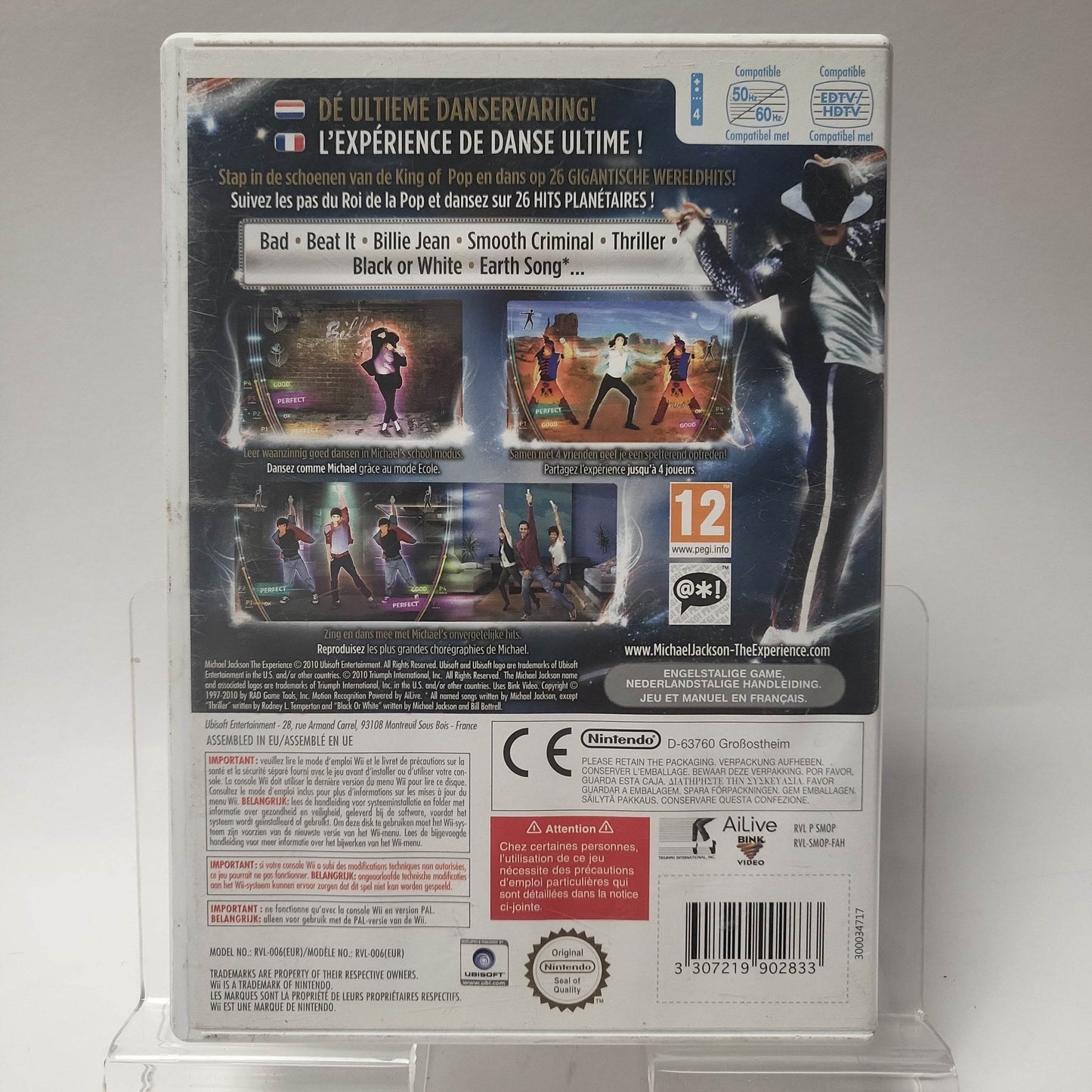 Micheal Jackson: The Experience Nintendo Wii - Feniks Gameshop