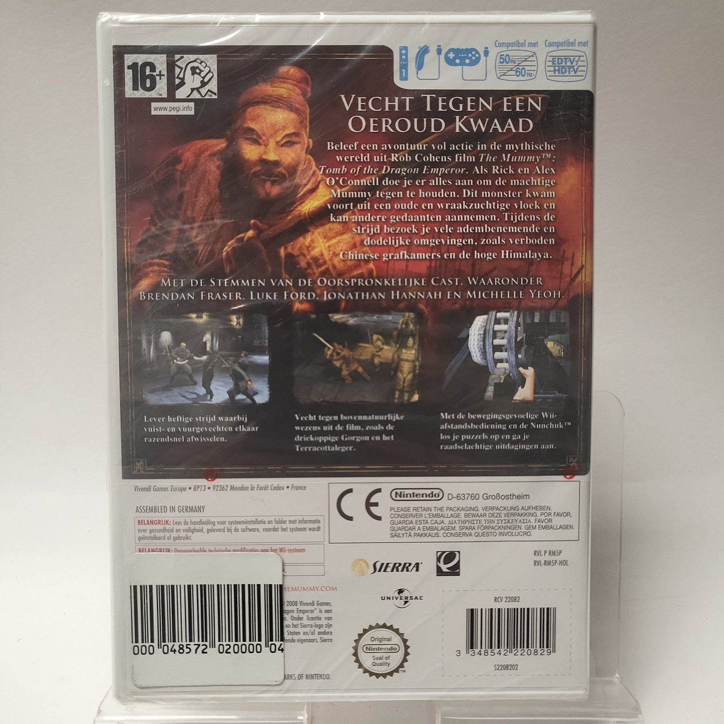 Mummy Tomb Dragon Emperor geseald Nintendo Wii - Feniks Gameshop