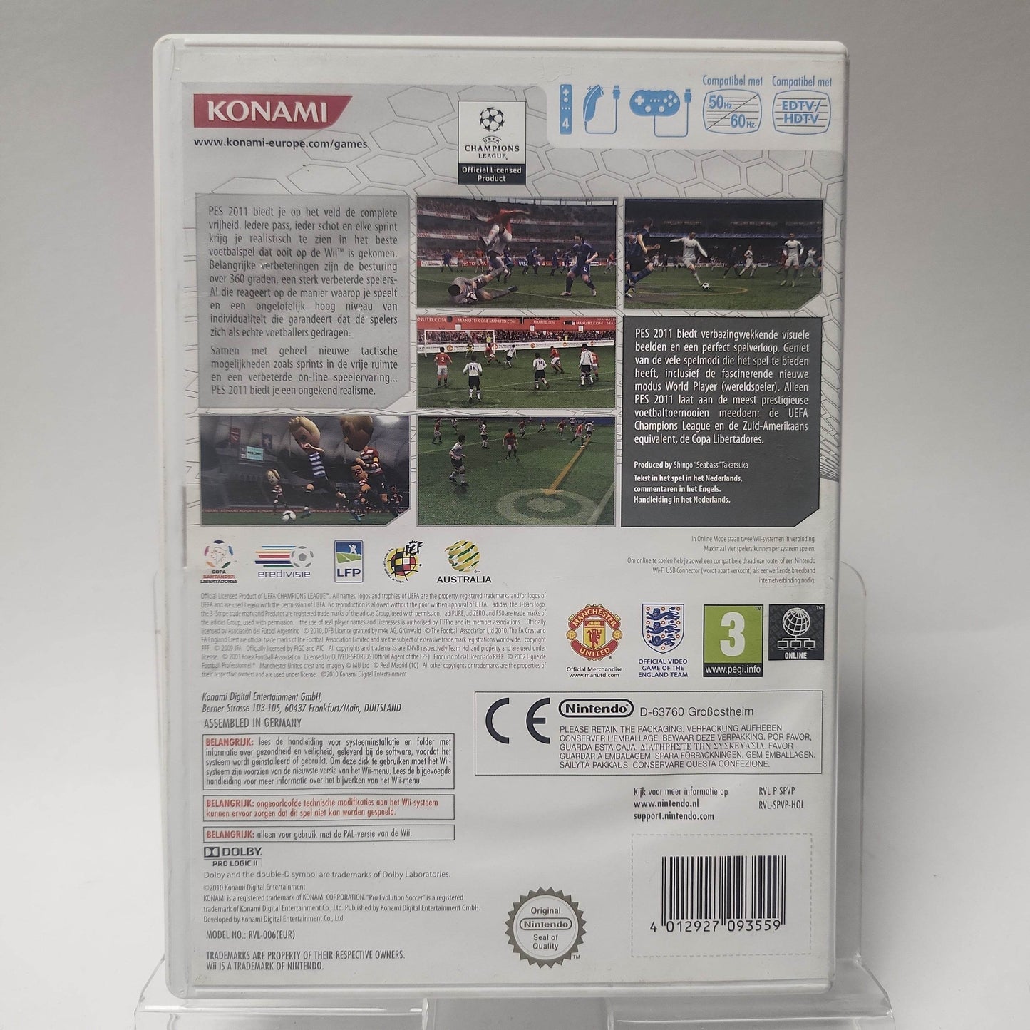 Pro Evolution Soccer 2011 Nintendo Wii - Feniks Gameshop