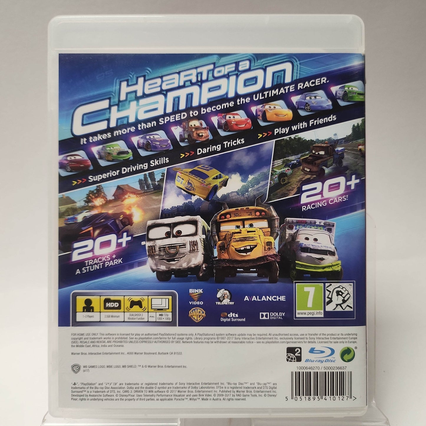 Disney Pixar Cars 3 Driven to Win Playstation 3 - Feniks Gameshop