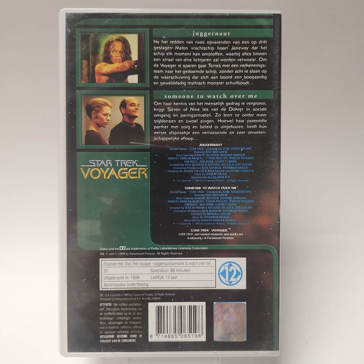 Star Trek Voyager 7.01 Charting the New Frontier VHS - Feniks Gameshop