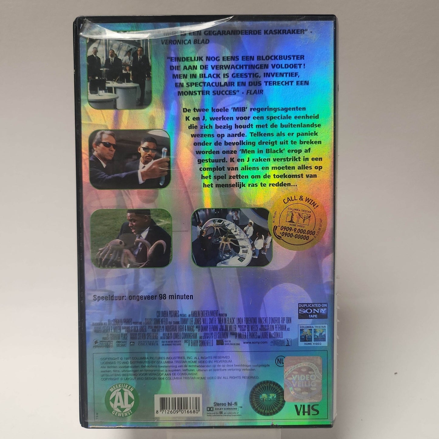 Men in Black VHS - Feniks Gameshop