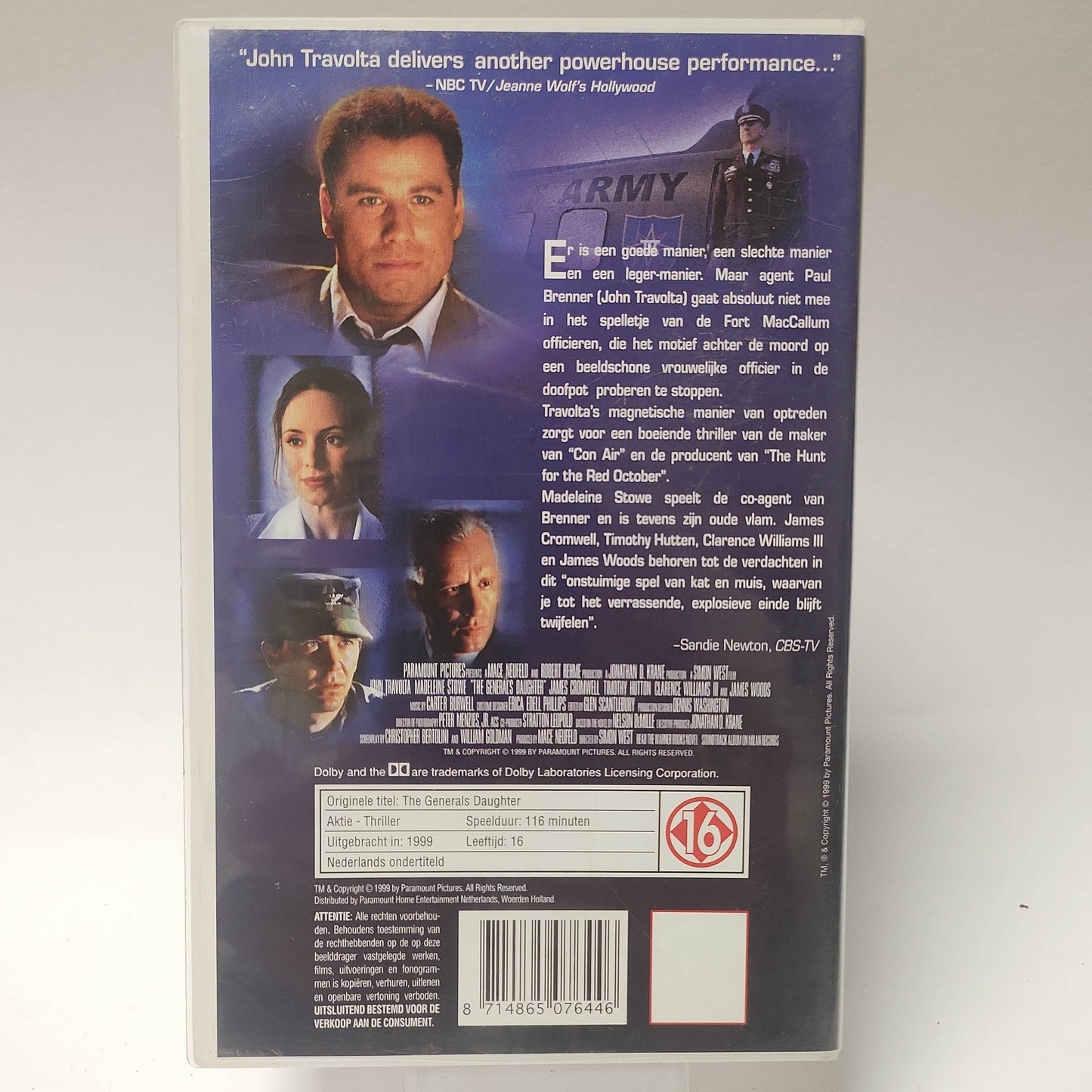 General's Daughter VHS - Feniks Gameshop