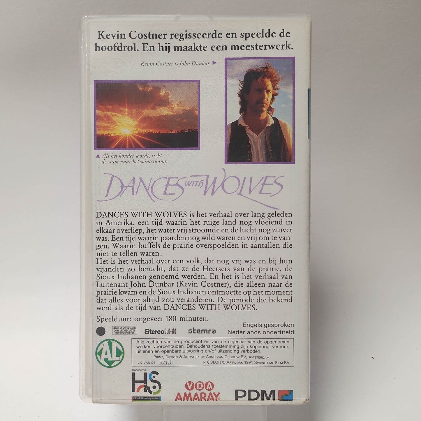 Dances with Wolves VHS - Feniks Gameshop